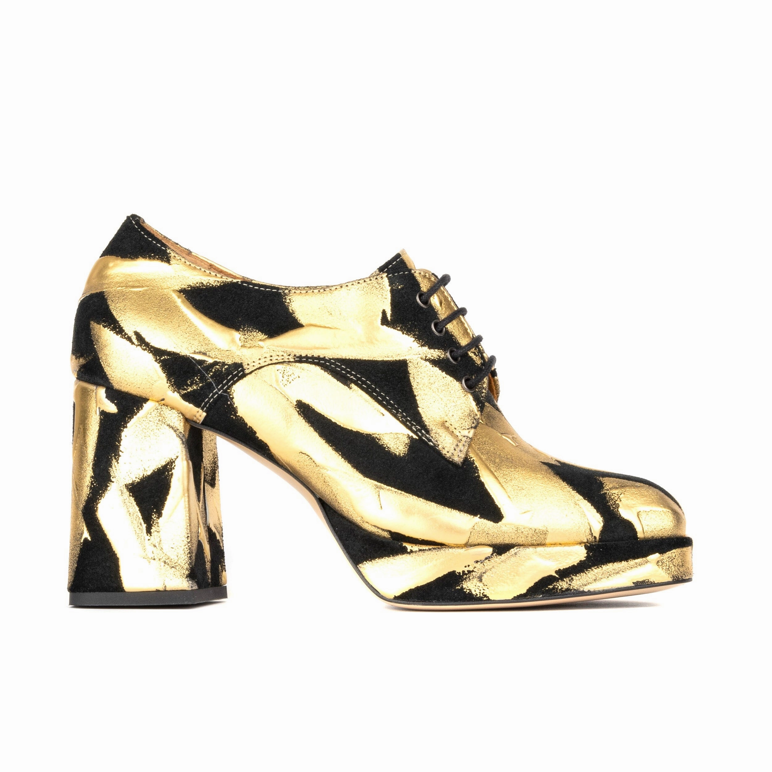 Roulette Platform - Gold & Black