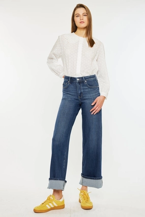 Samara High Rise Wide Leg Jeans