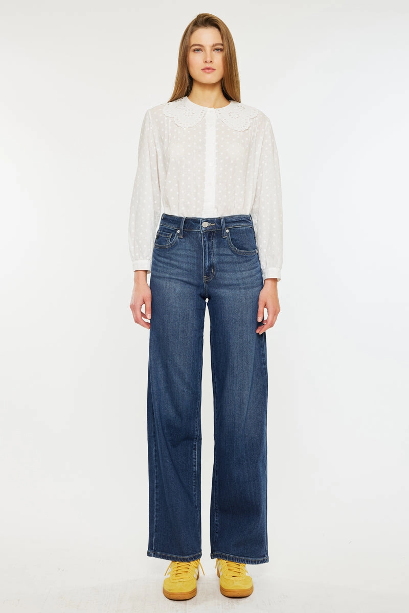 Samara High Rise Wide Leg Jeans