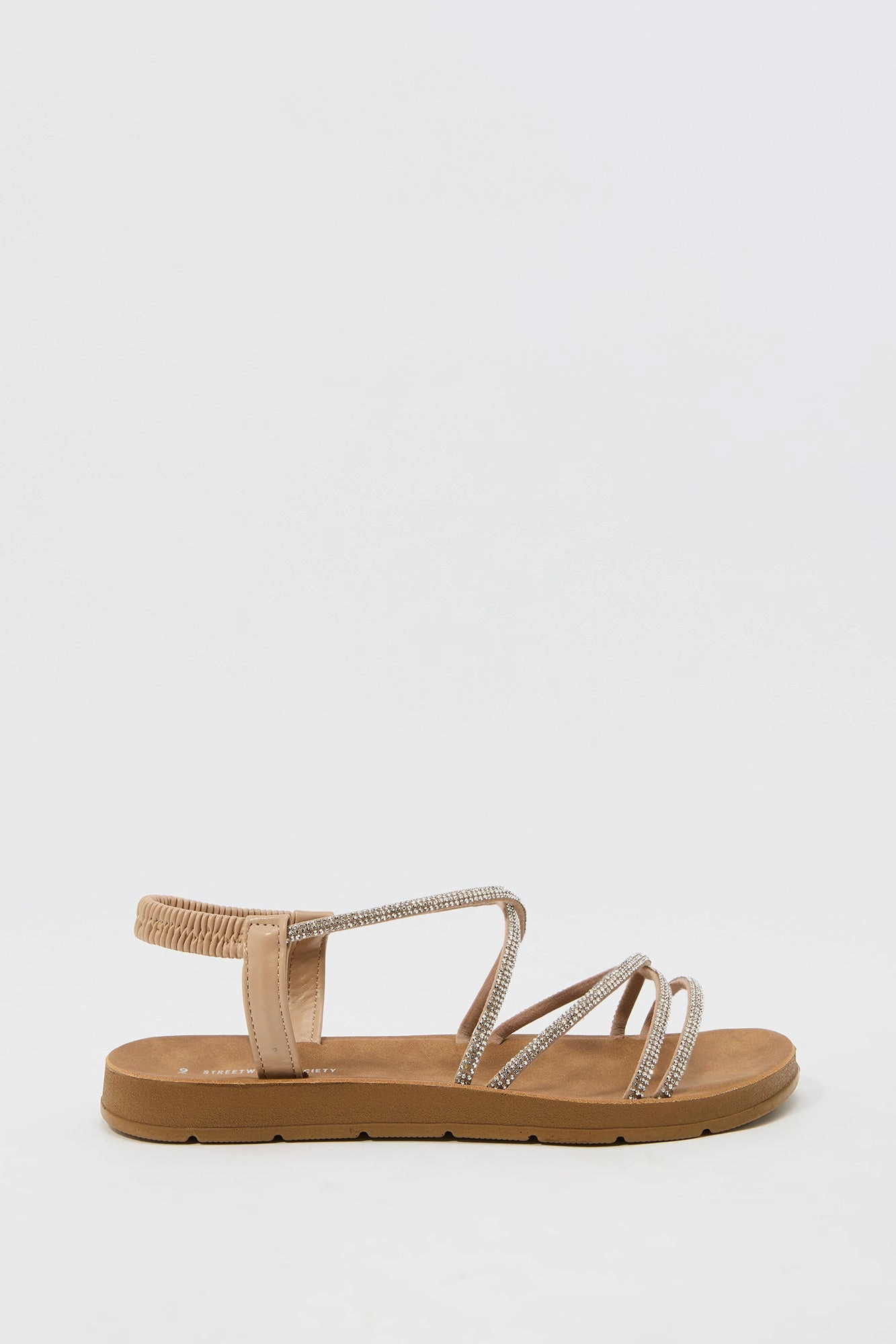 Sandales avec brides et pierres du Rhin