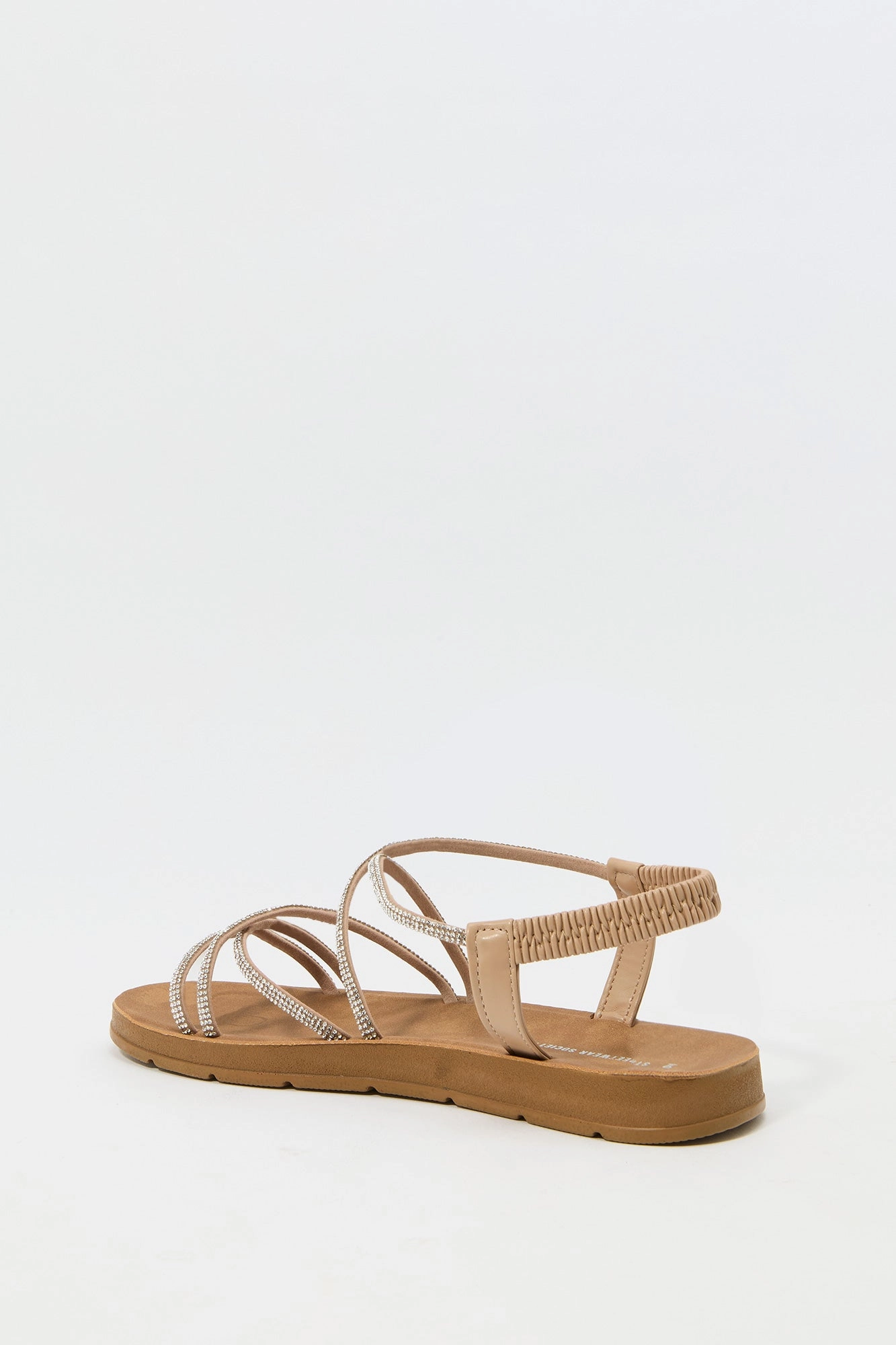 Sandales avec brides et pierres du Rhin
