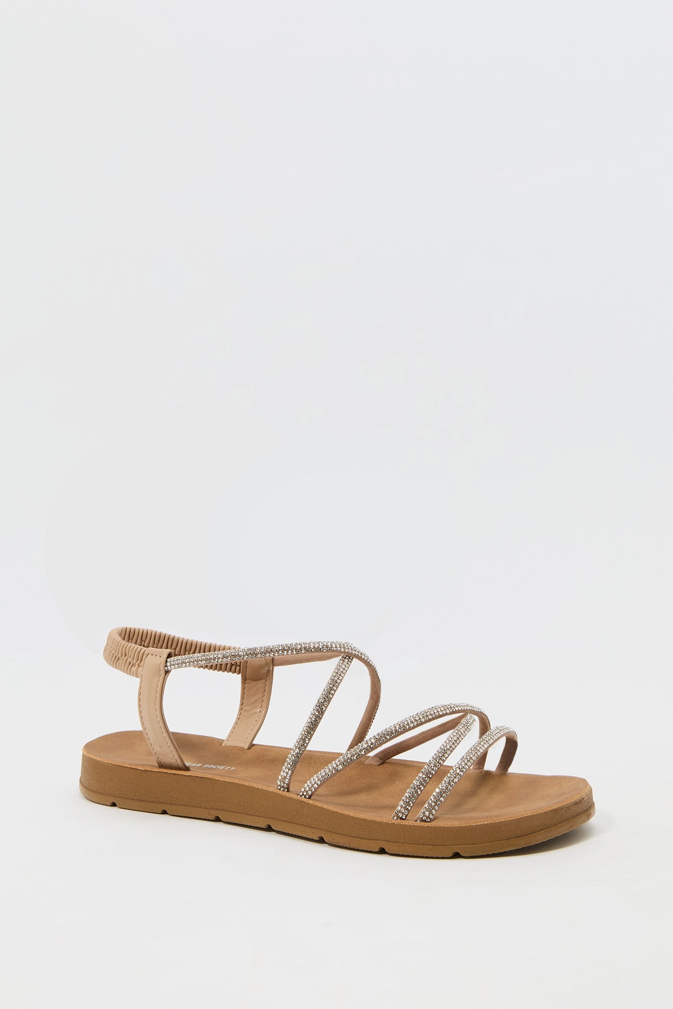 Sandales avec brides et pierres du Rhin