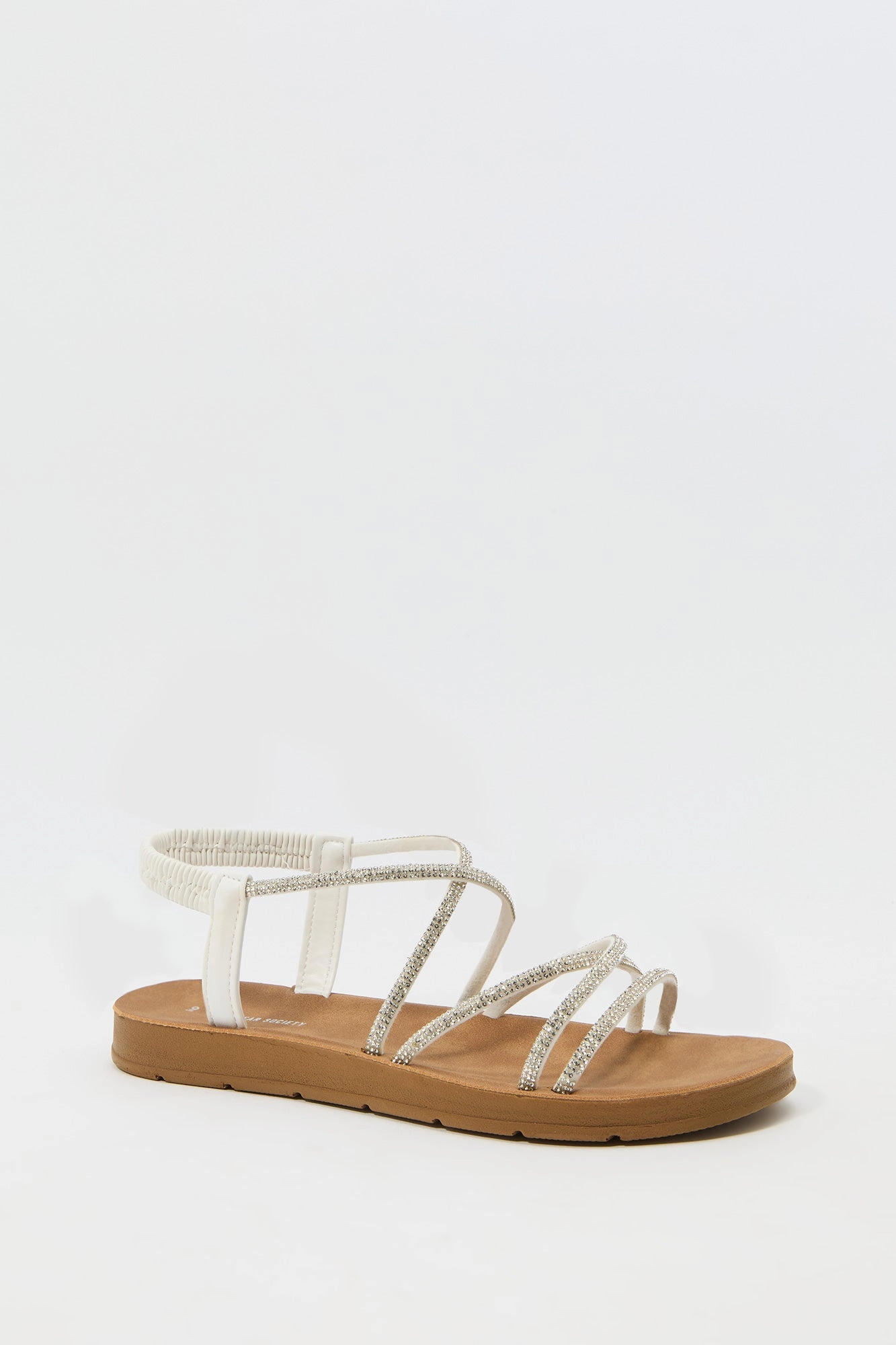 Sandales avec brides et pierres du Rhin