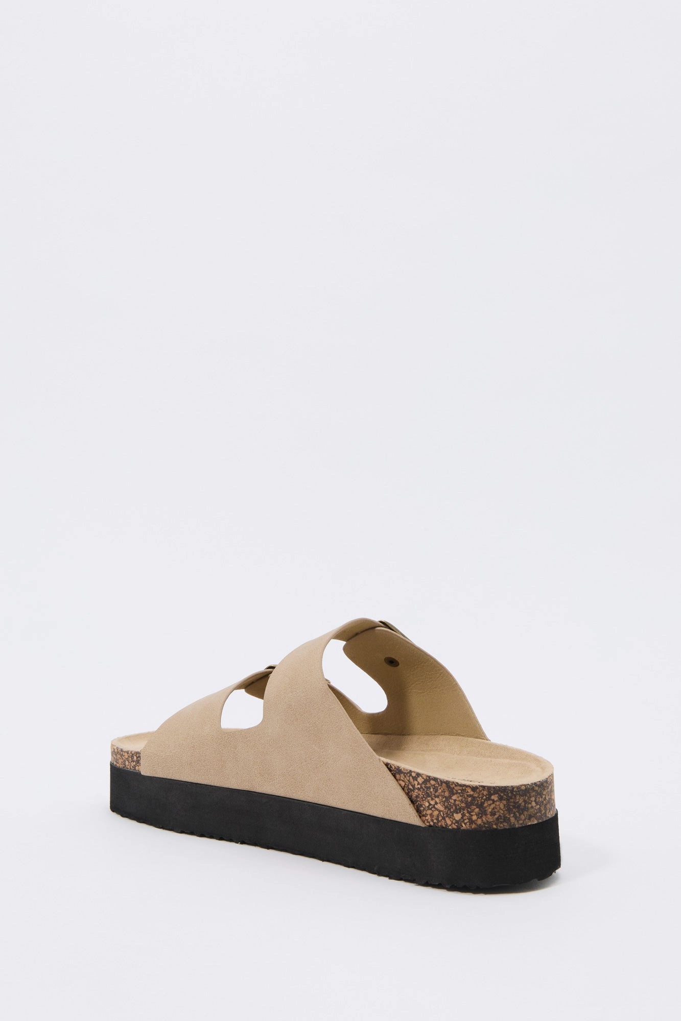 Sandales plateforme avec boucles doubles
