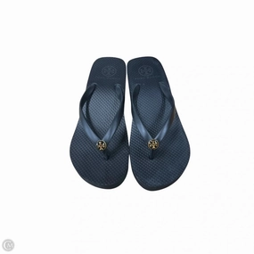 Sandals Designer By Tory Burch In Black, Size: 6