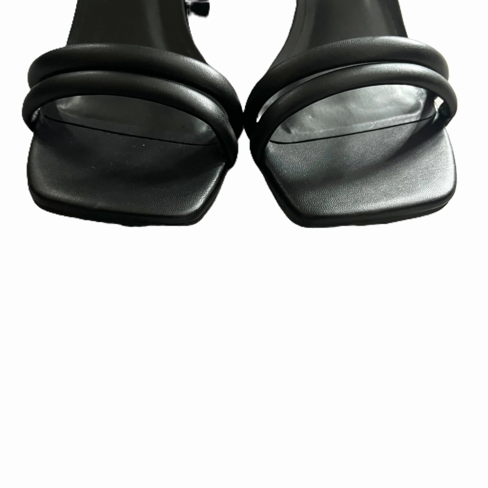 Sandals Heels Block By A New Day In Black, Size: 8.5