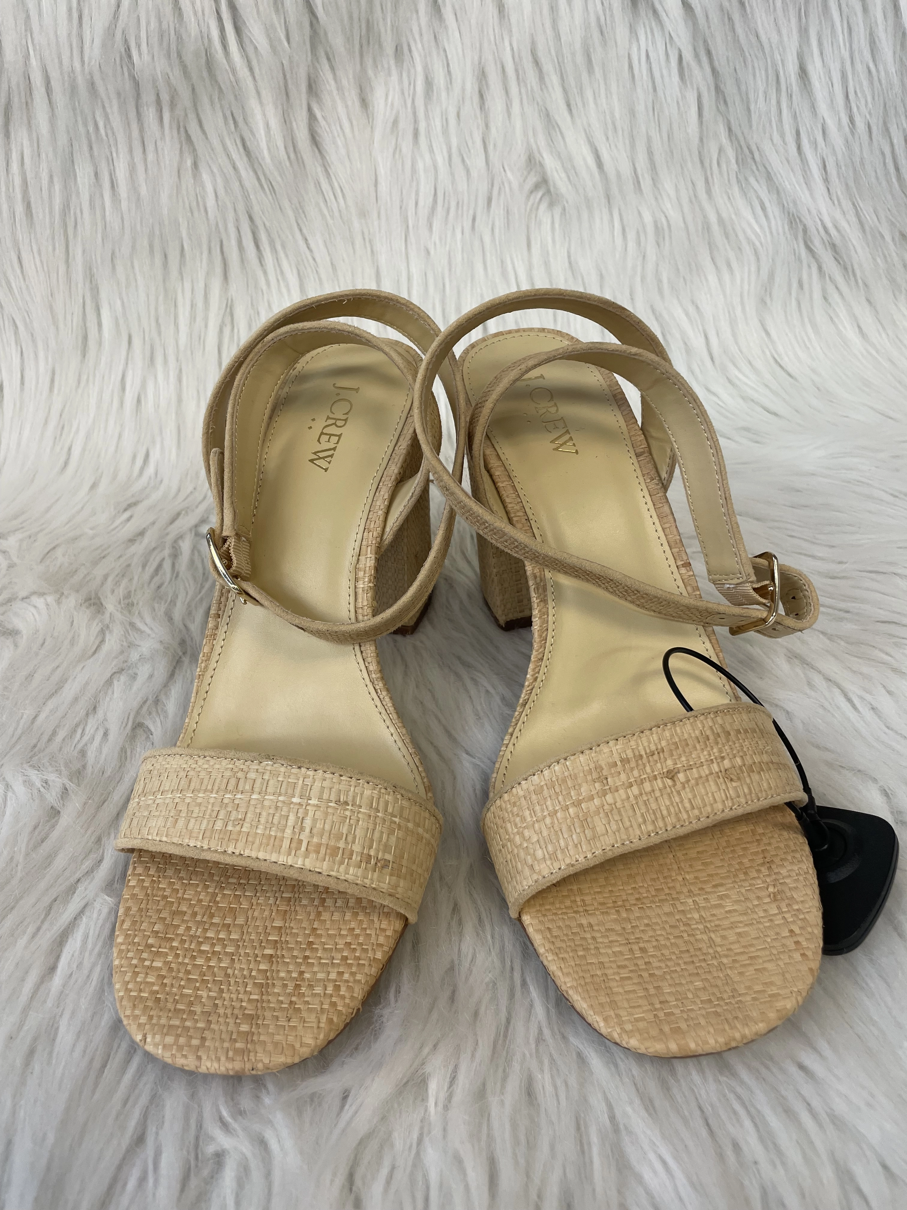 Sandals Heels Block By J. Crew  Size: 10
