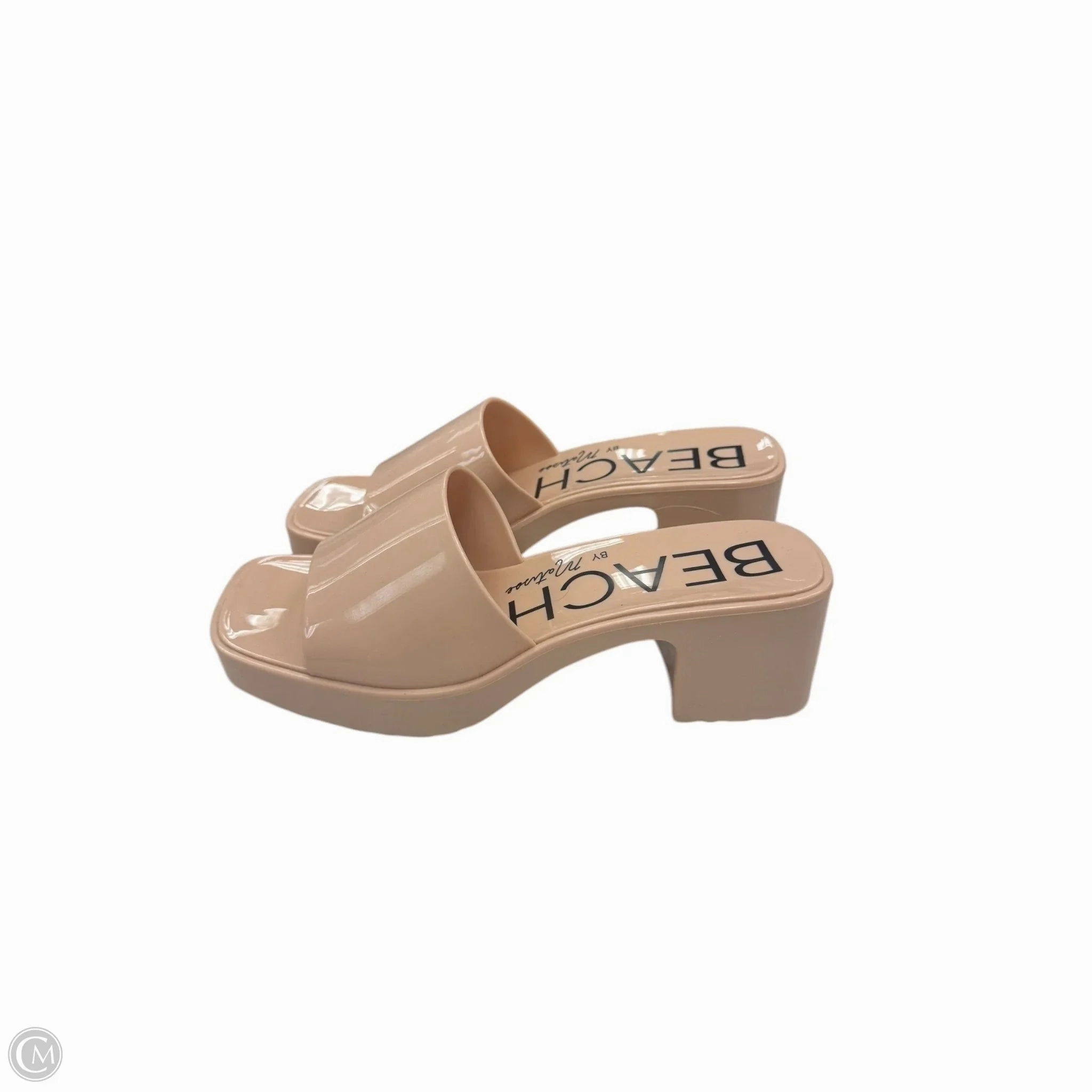 Sandals Heels Block By Matisse In Pink, Size: 7