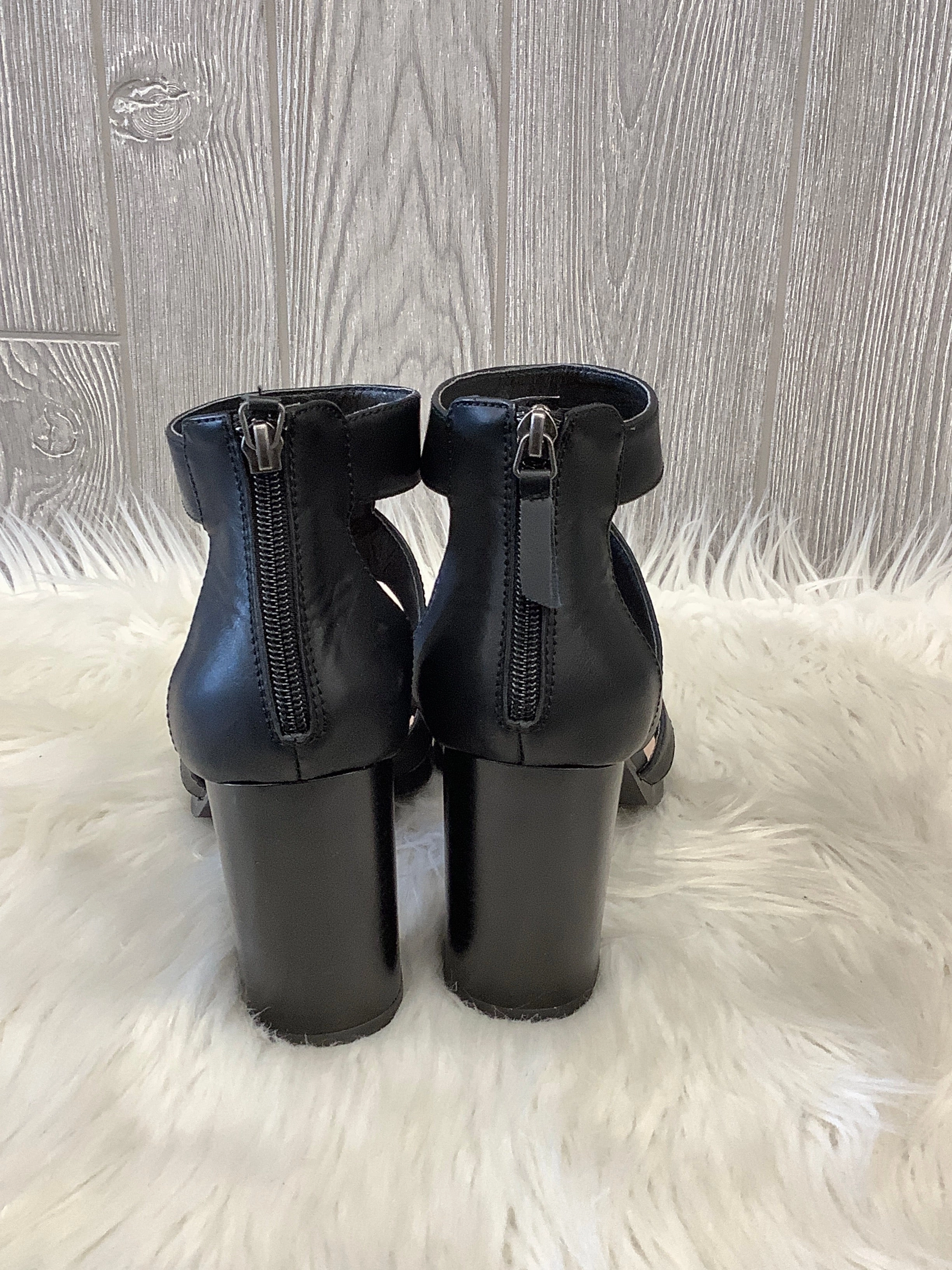 Sandals Heels Block By Sugar In Black, Size: 9