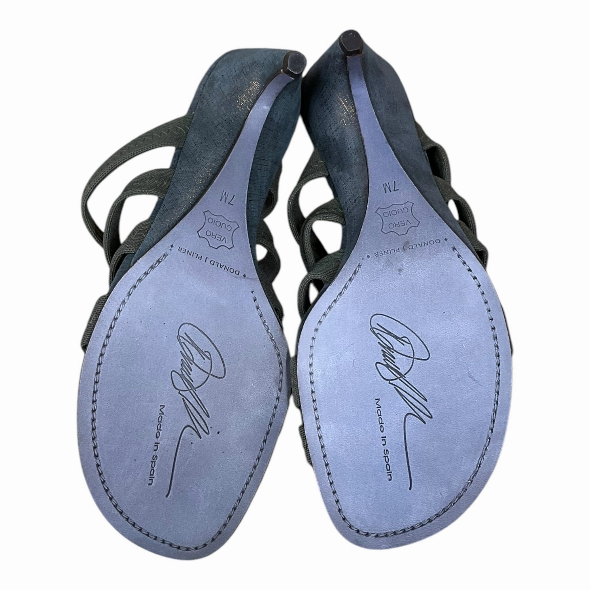 Sandals Heels Kitten By Donald Pliner  Size: 7