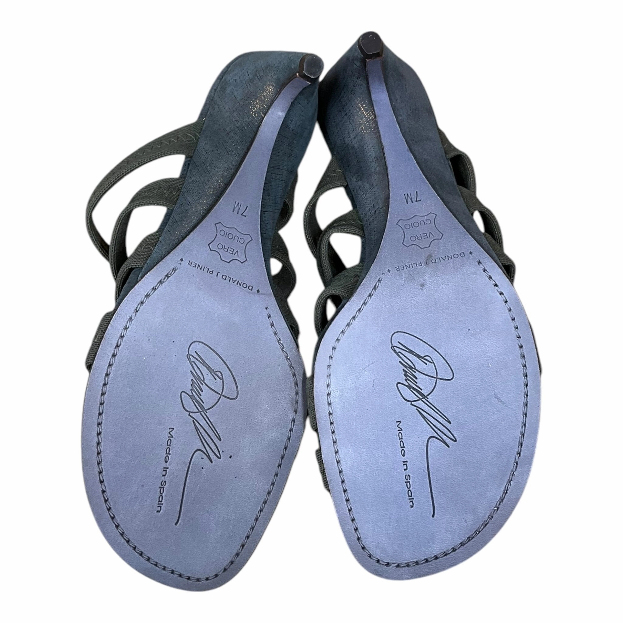 Sandals Heels Kitten By Donald Pliner  Size: 7