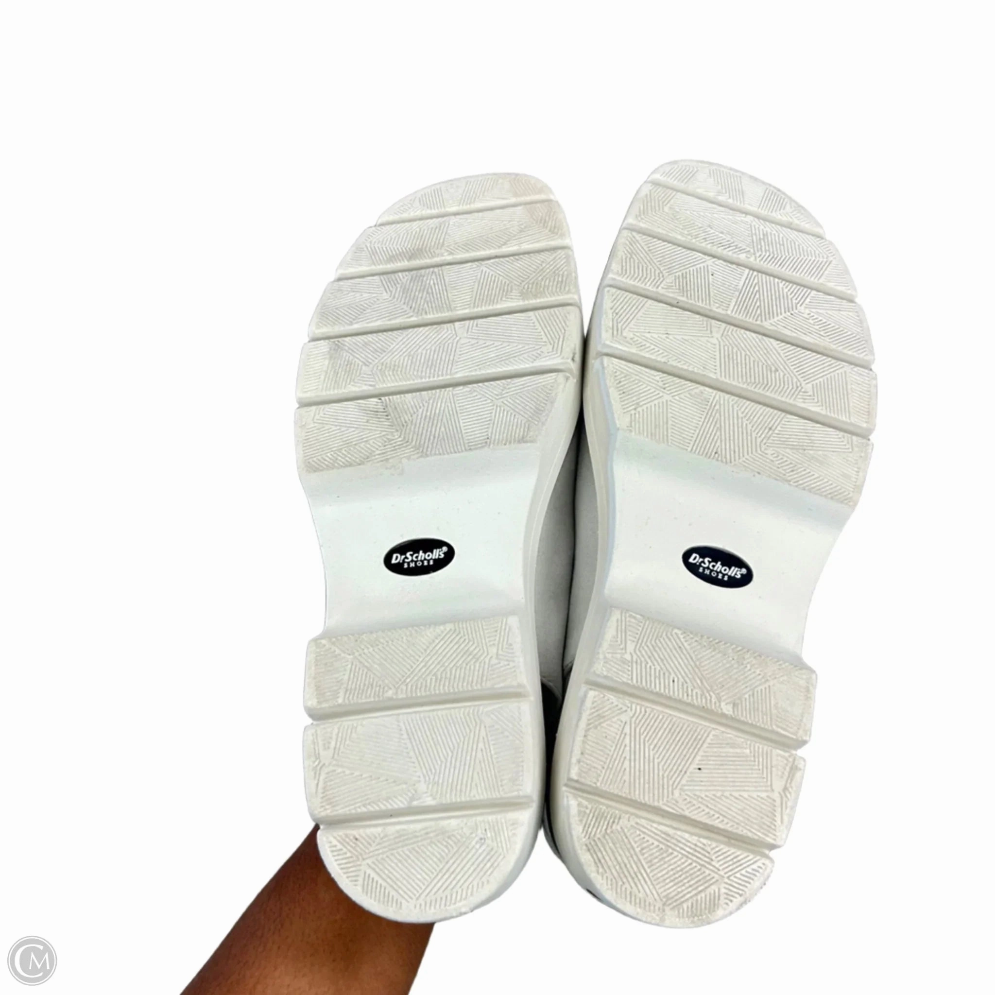 Sandals Heels Platform By Dr Scholls In Grey, Size: 9.5