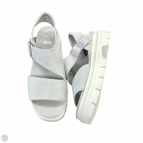 Sandals Heels Platform By Dr Scholls In Grey, Size: 9.5