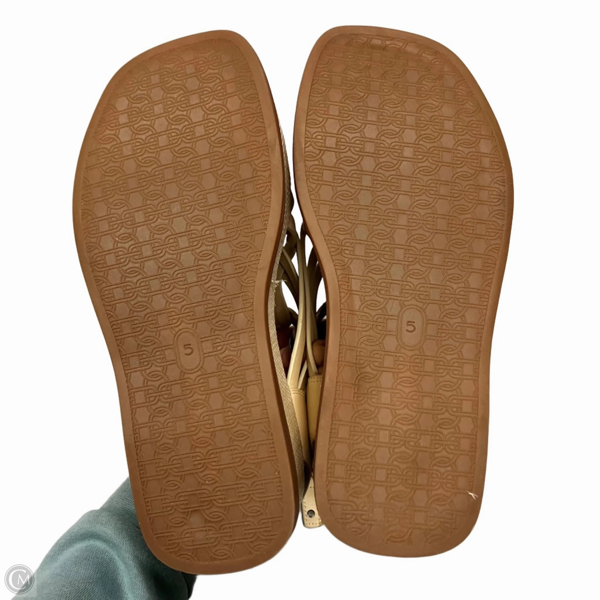Sandals Heels Platform By Sam Edelman In Cream, Size: 6