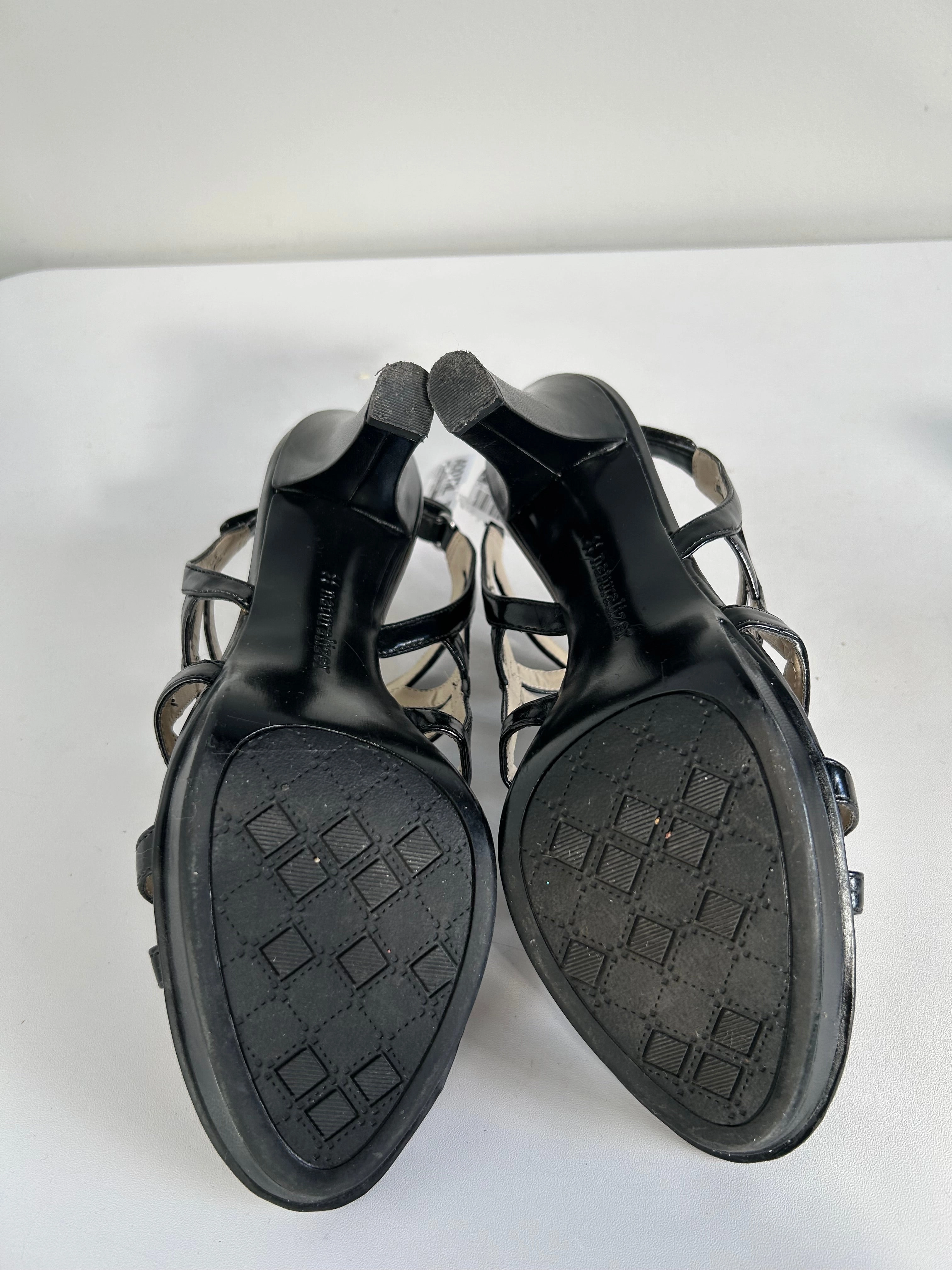 Sandals Heels Stiletto By Naturalizer In Black, Size: 8.5