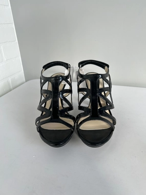 Sandals Heels Stiletto By Naturalizer In Black, Size: 8.5