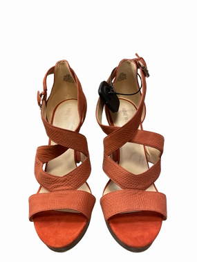 Sandals Heels Stiletto By Nine West  Size: 8.5