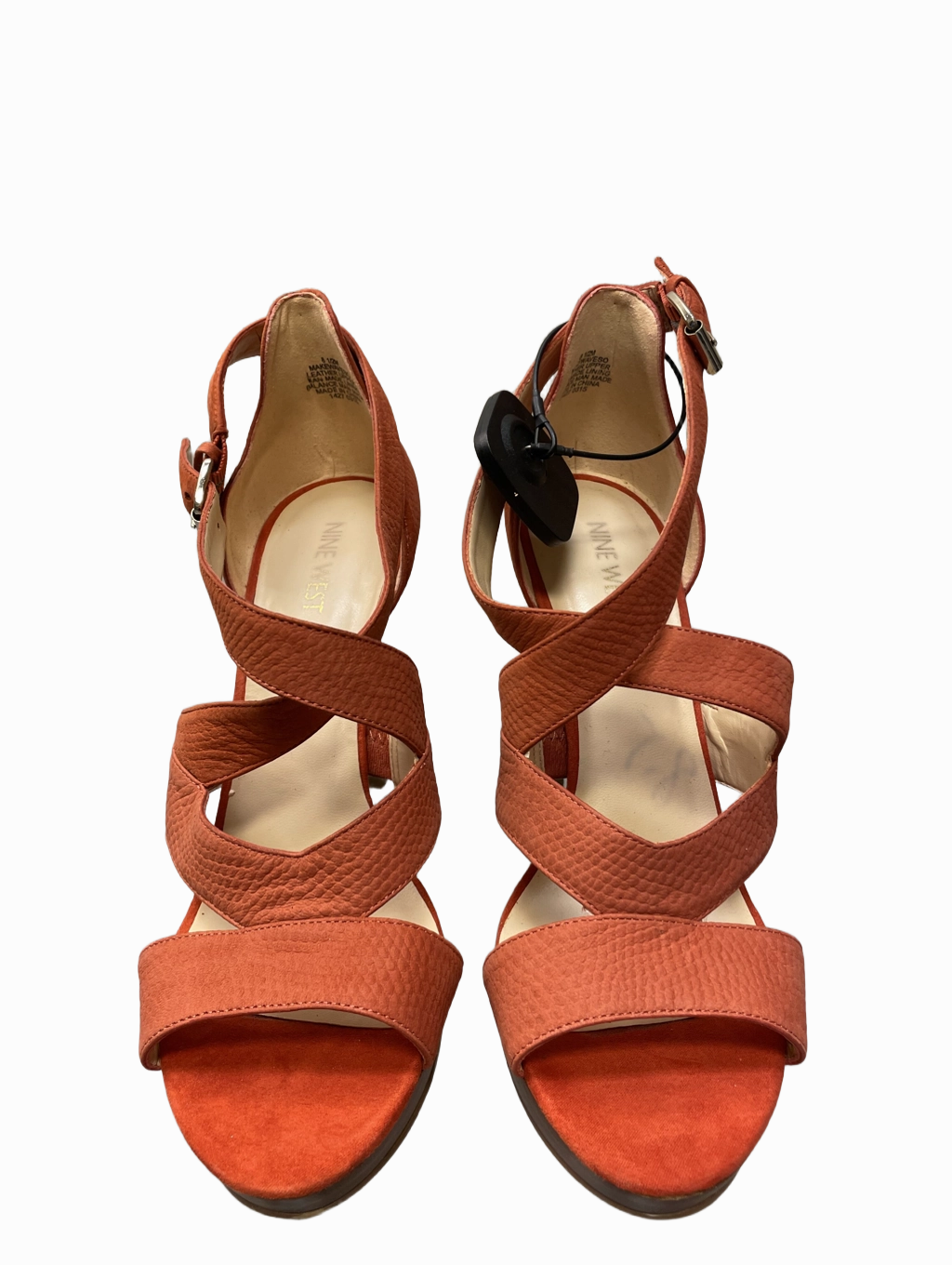 Sandals Heels Stiletto By Nine West  Size: 8.5