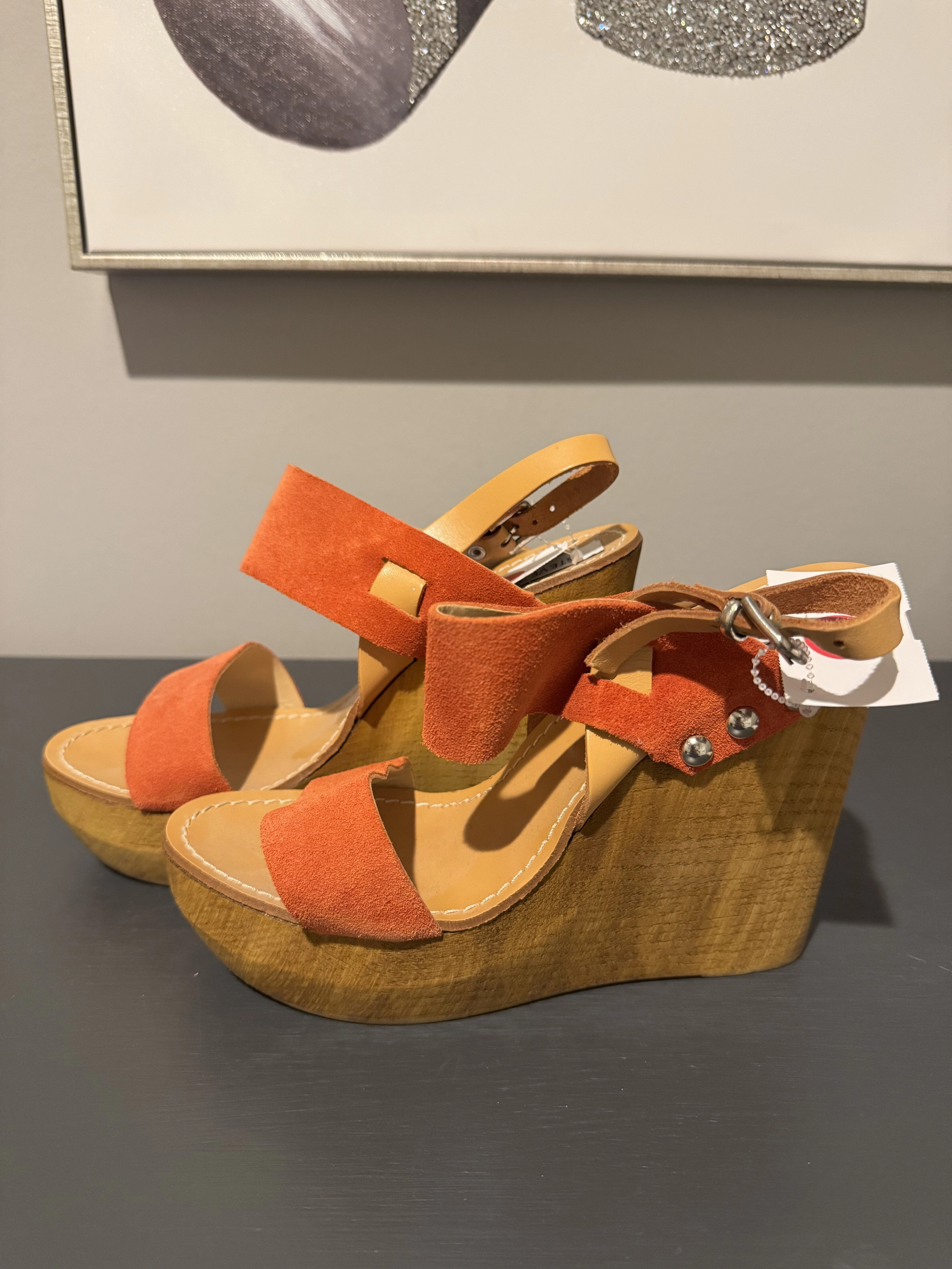 Sandals Heels Wedge By Steve Madden  Size: 8