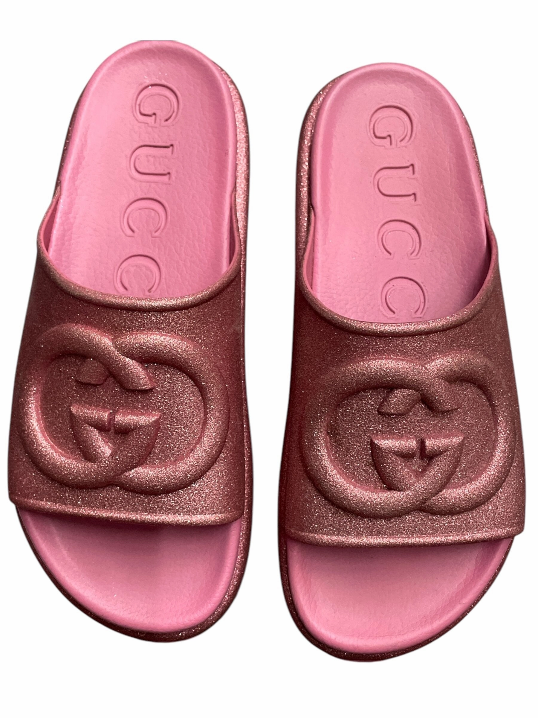 Sandals Luxury Designer By Gucci