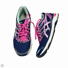 Shoes Athletic By Asics In Blue & Pink, Size: 8