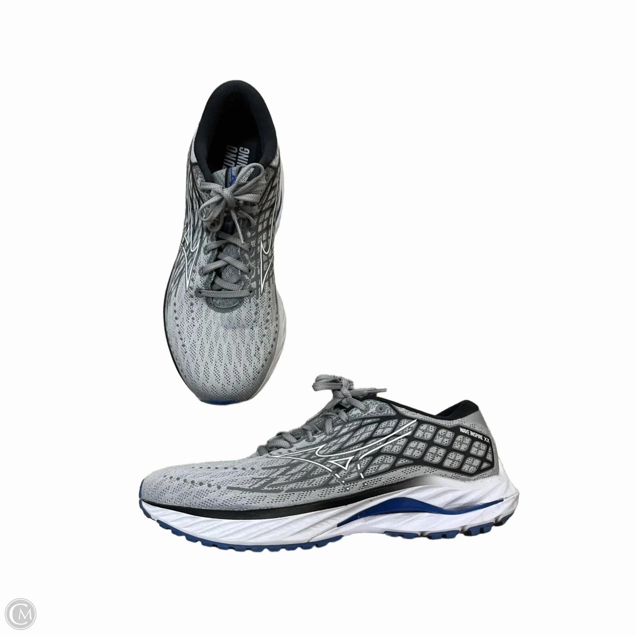 Shoes Athletic By Mizuno In Grey, Size: 11