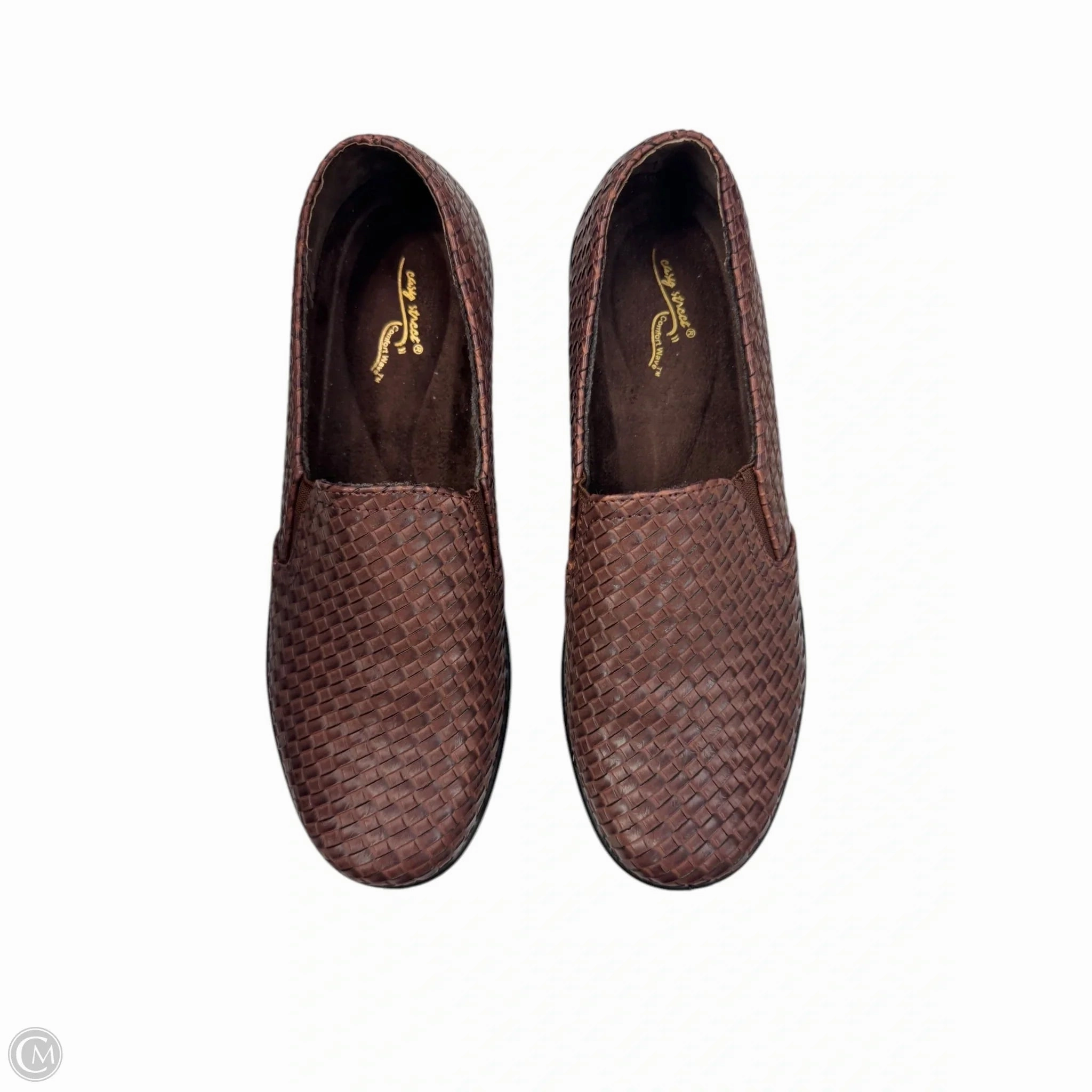 Shoes Flats By Easy Street In Brown, Size: 8