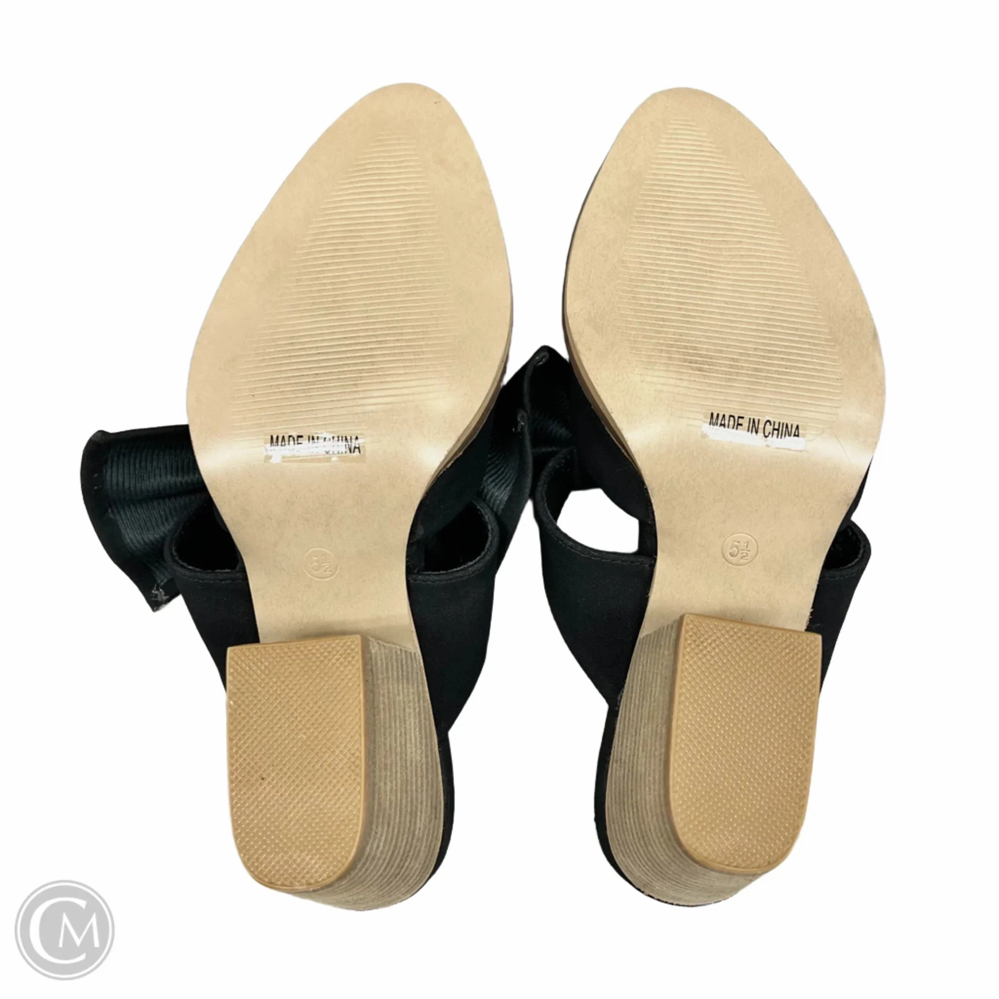 Shoes Heels Block By Ccocci  Size: 5.5