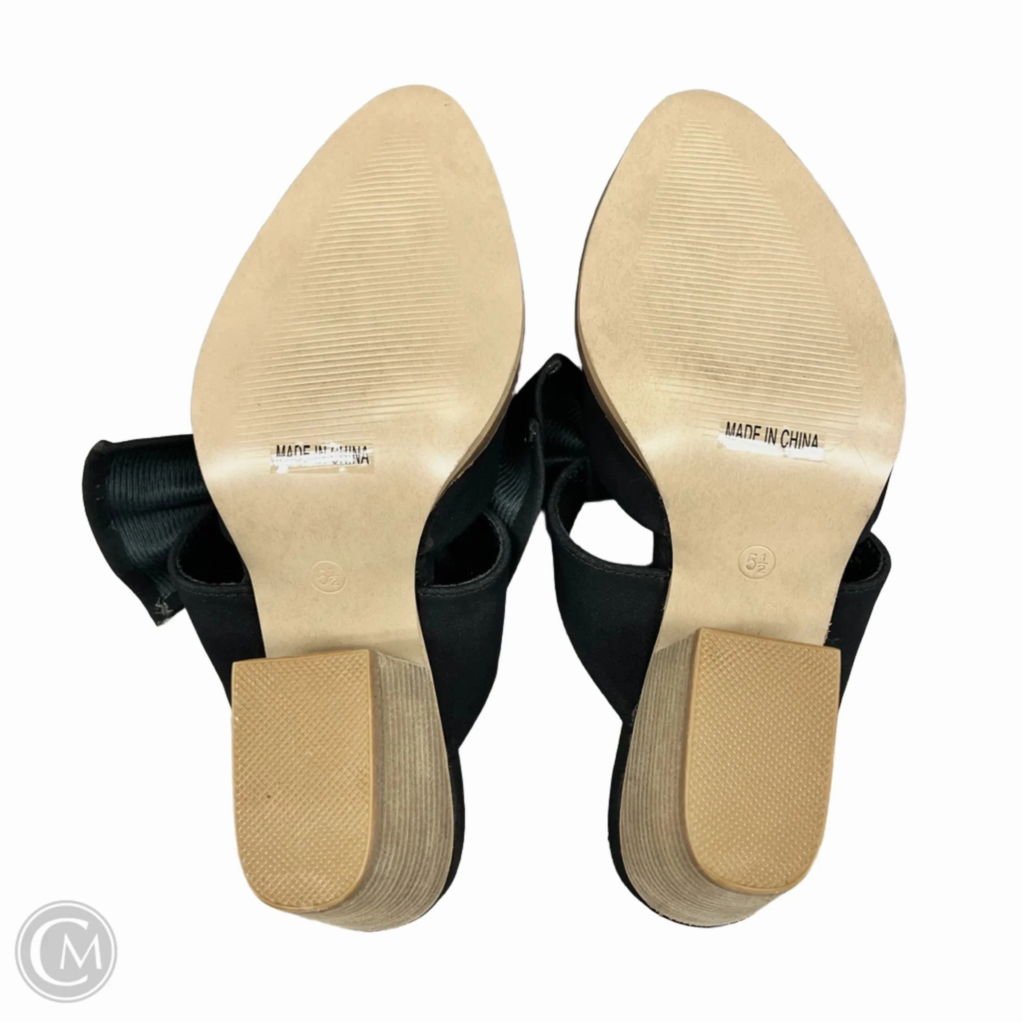 Shoes Heels Block By Ccocci  Size: 5.5