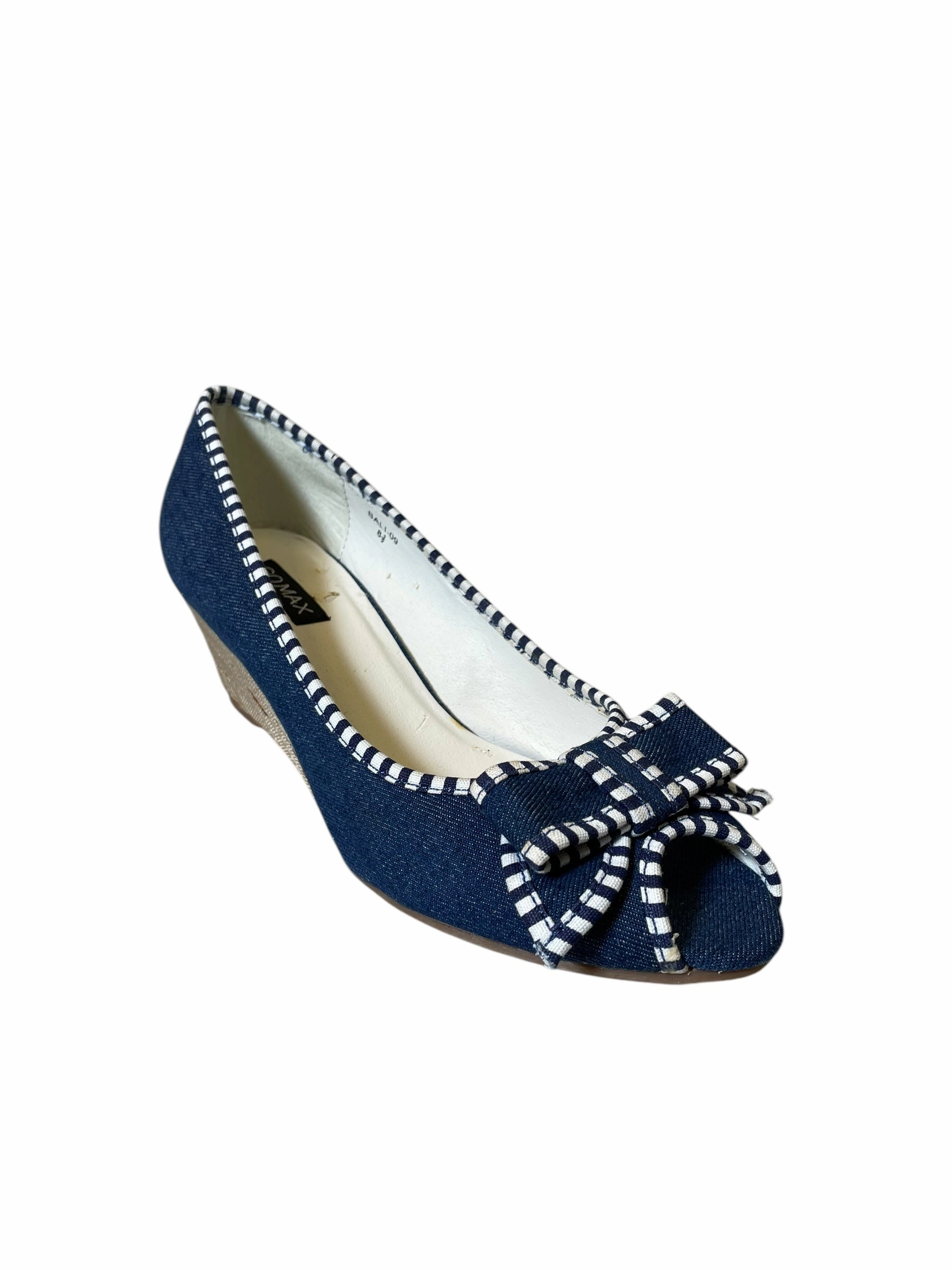 Shoes Heels Block By Clothes Mentor In Blue, Size: 8.5