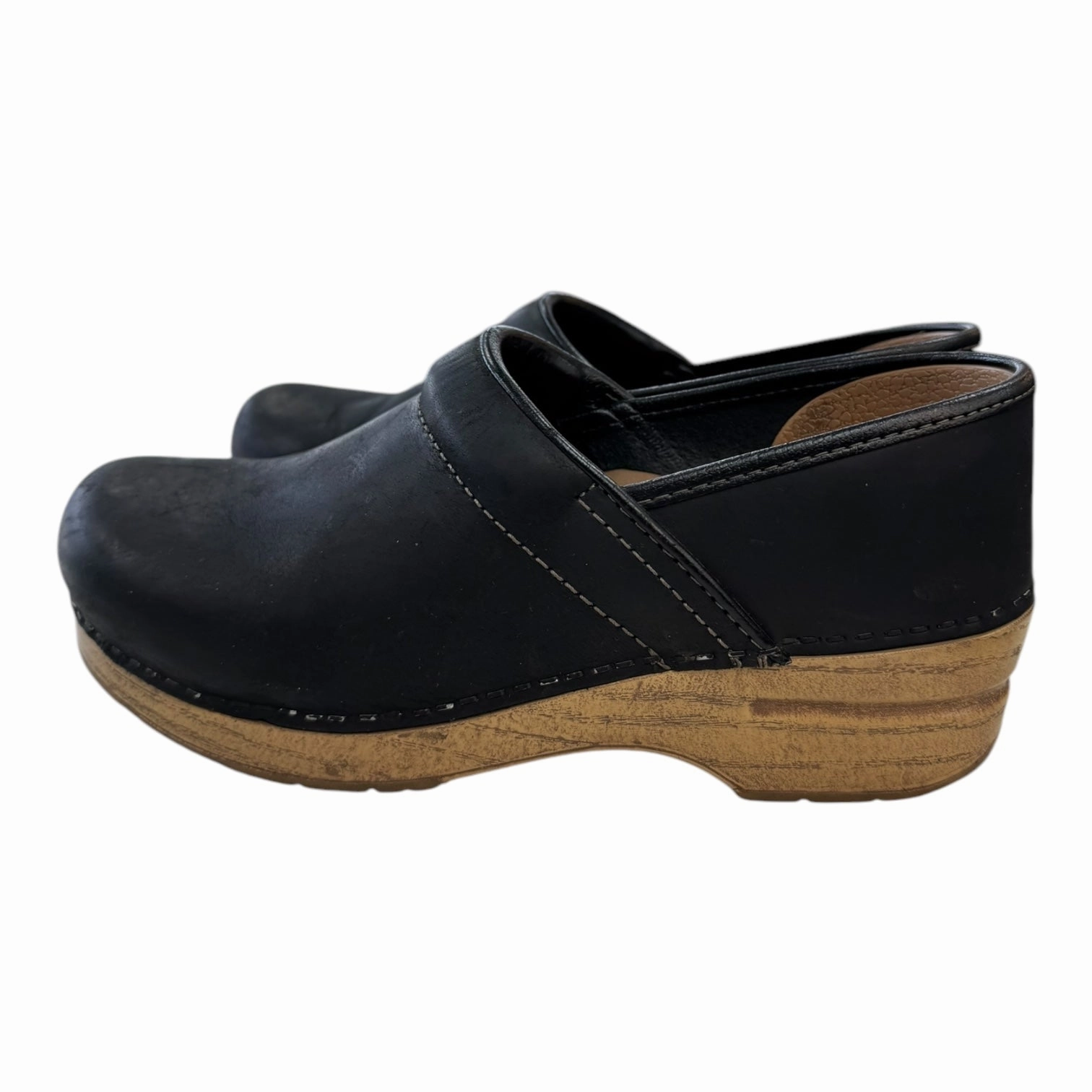 Shoes Heels Block By Dansko In Black, Size:8.5