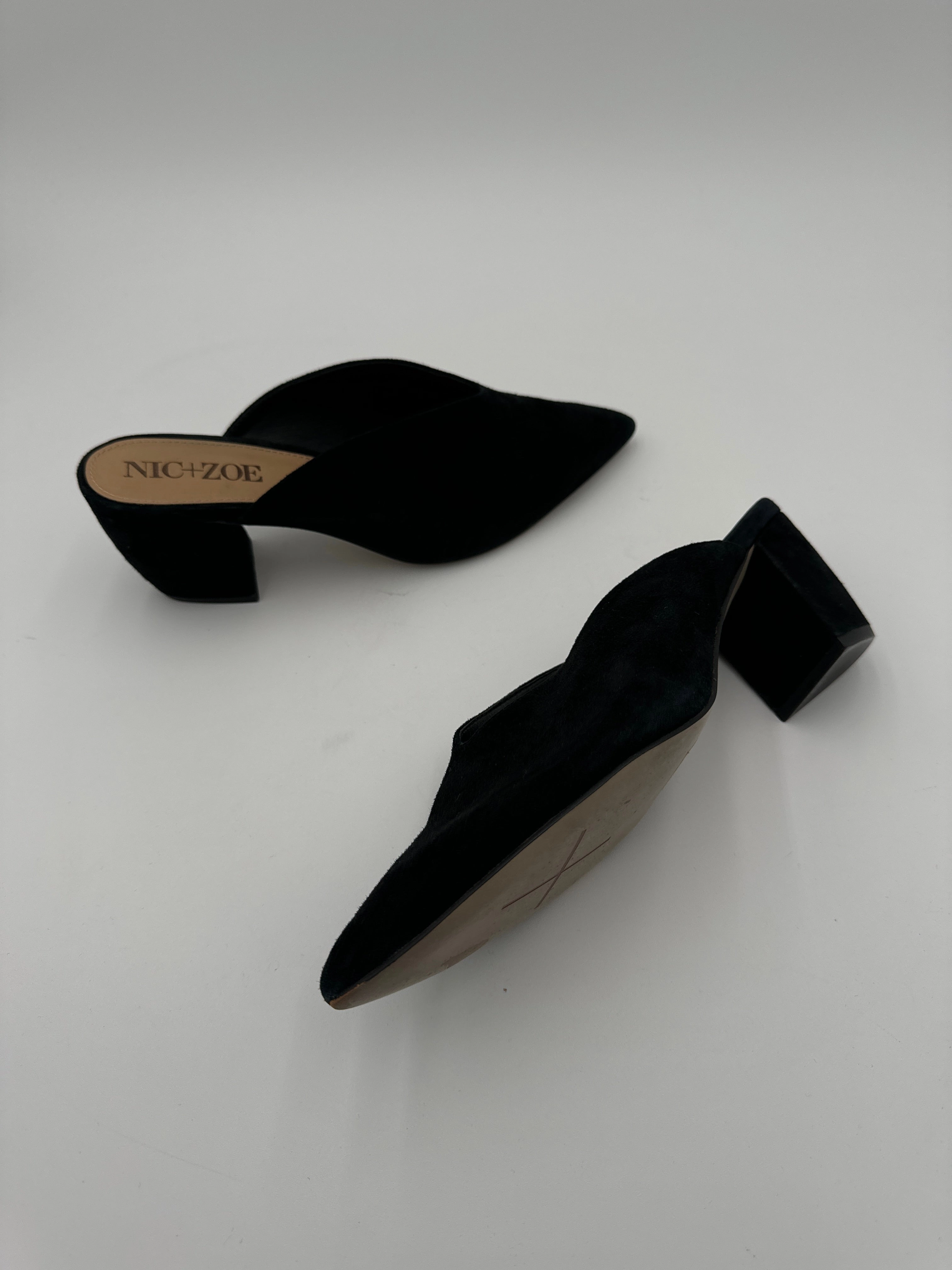 Shoes Heels Block By Nic   Zoe In Black, Size: 8.5