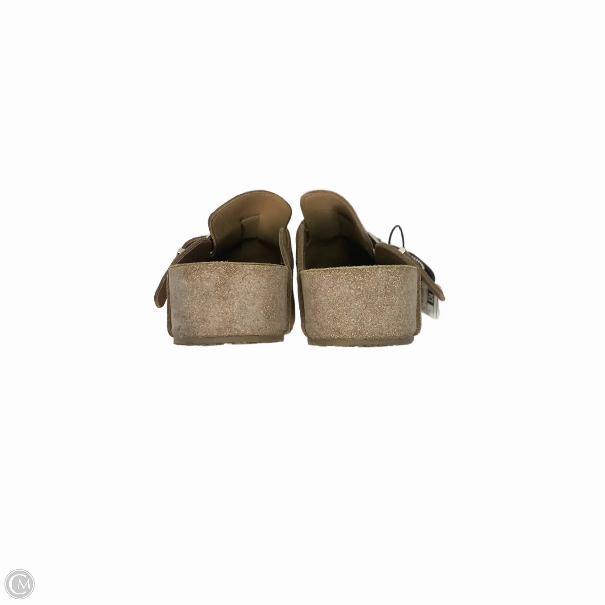 Shoes Heels Platform By Clothes Mentor In Brown, Size: 11