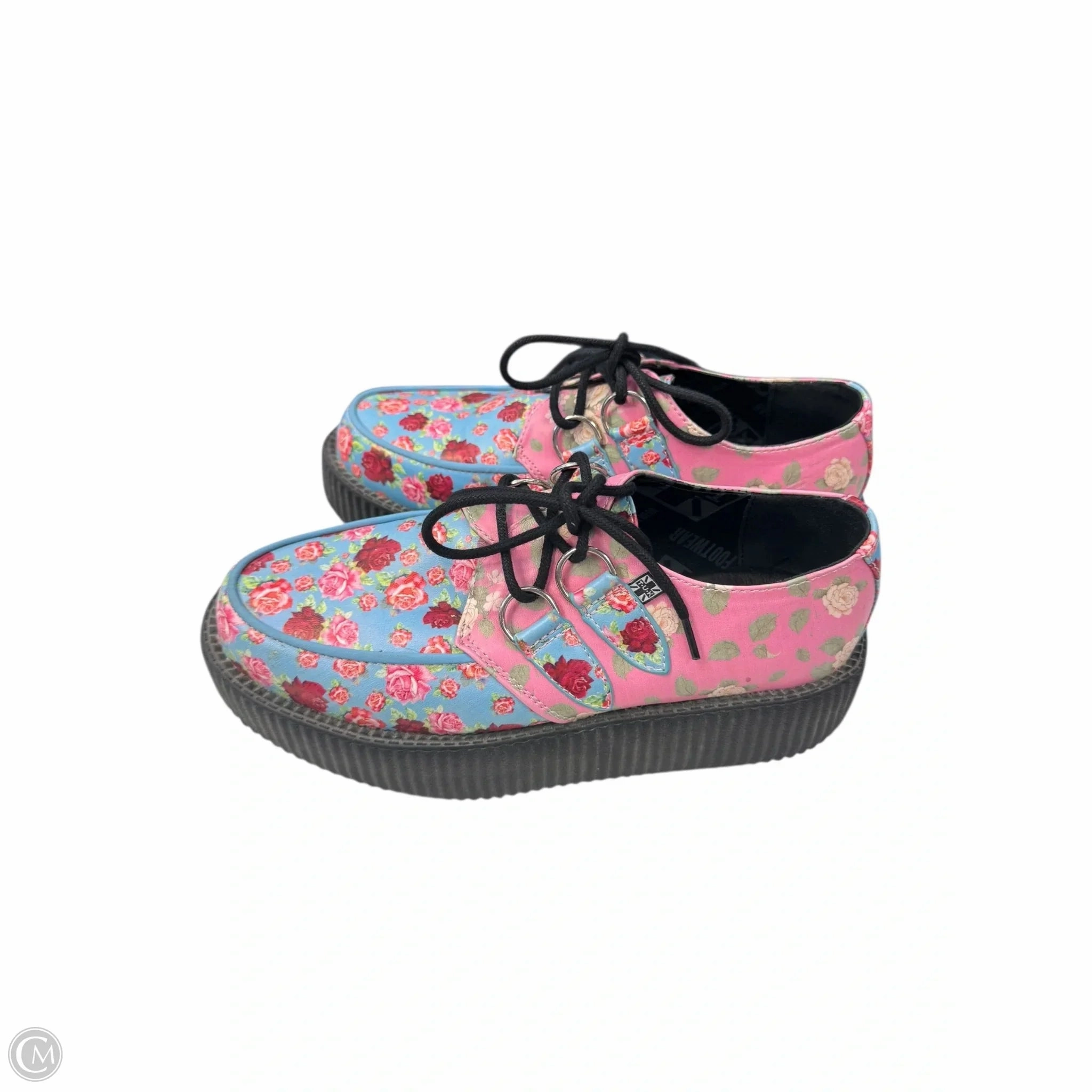 Shoes Heels Platform By Cmc In Floral Print, Size: 8.5