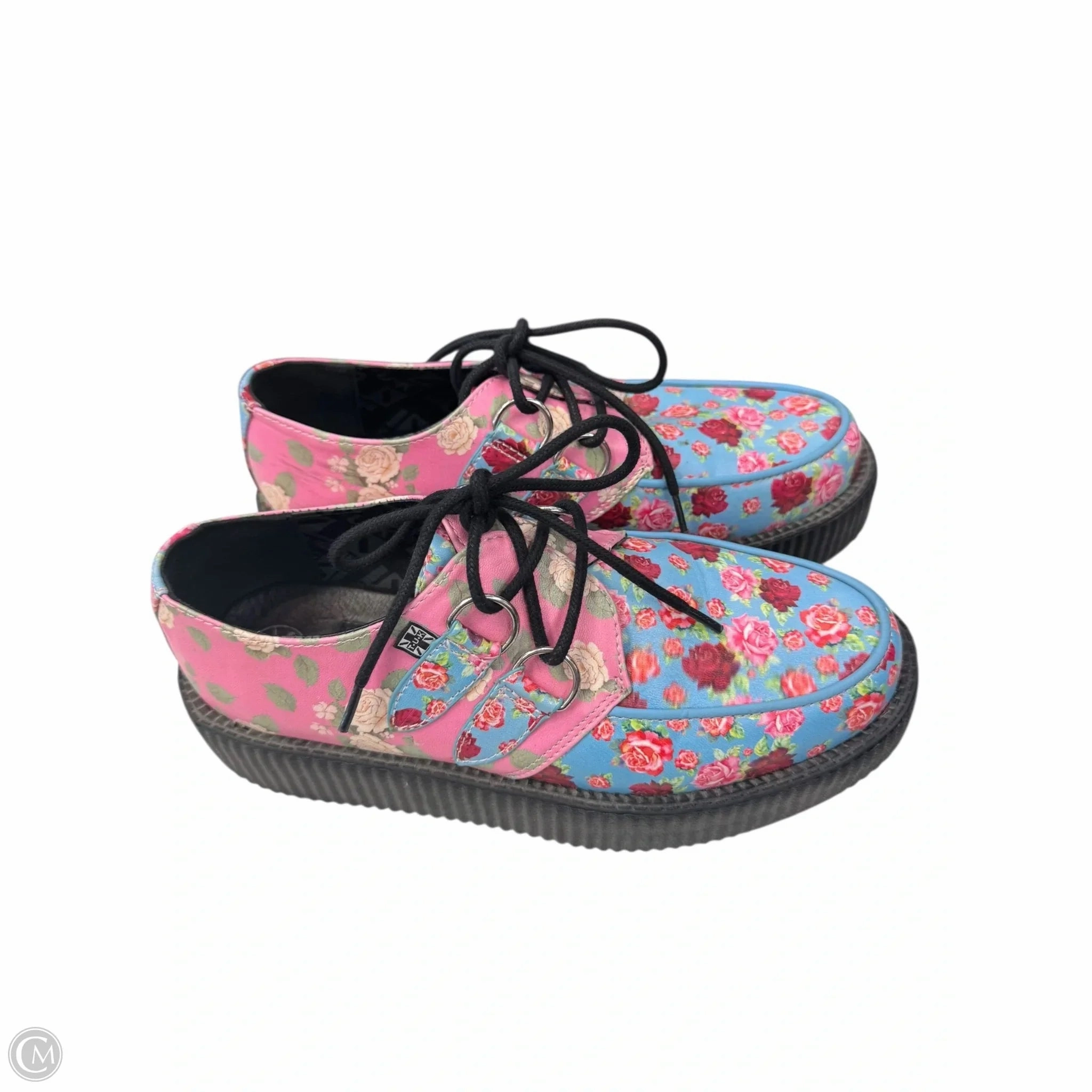 Shoes Heels Platform By Cmc In Floral Print, Size: 8.5