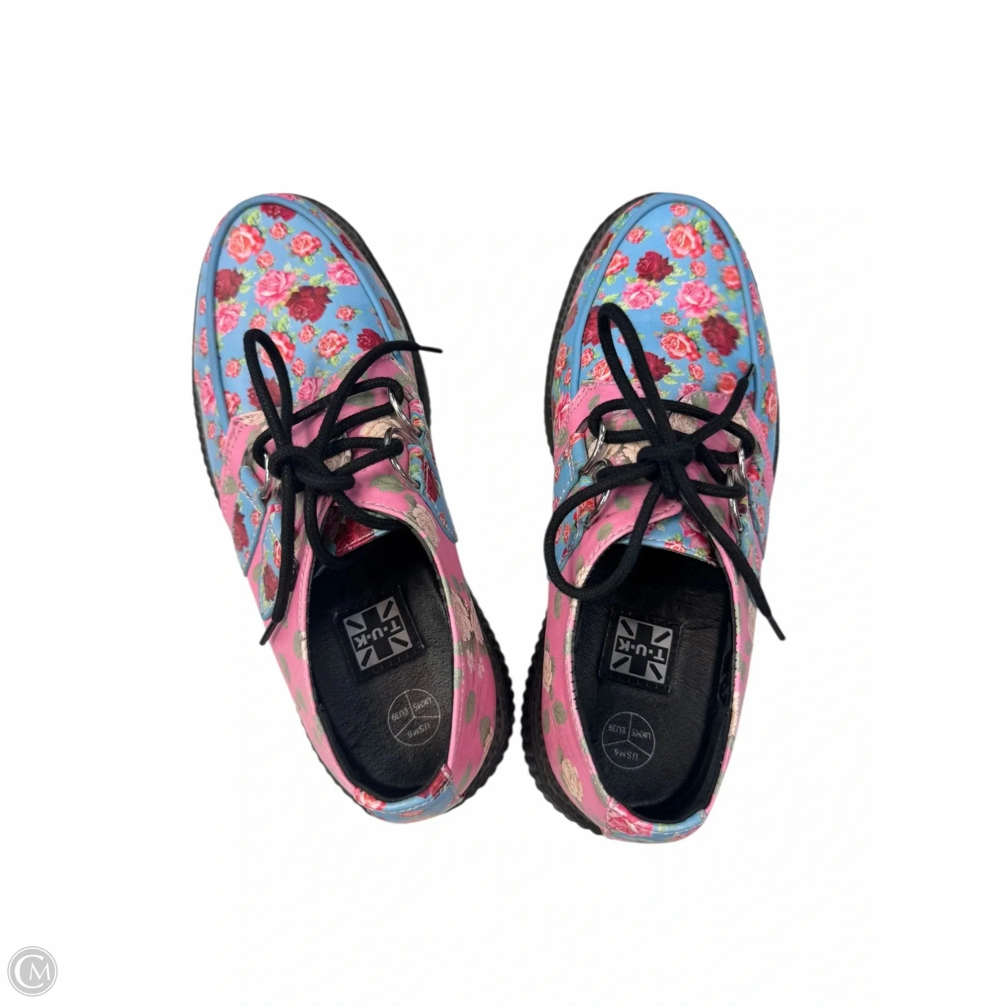 Shoes Heels Platform By Cmc In Floral Print, Size: 8.5