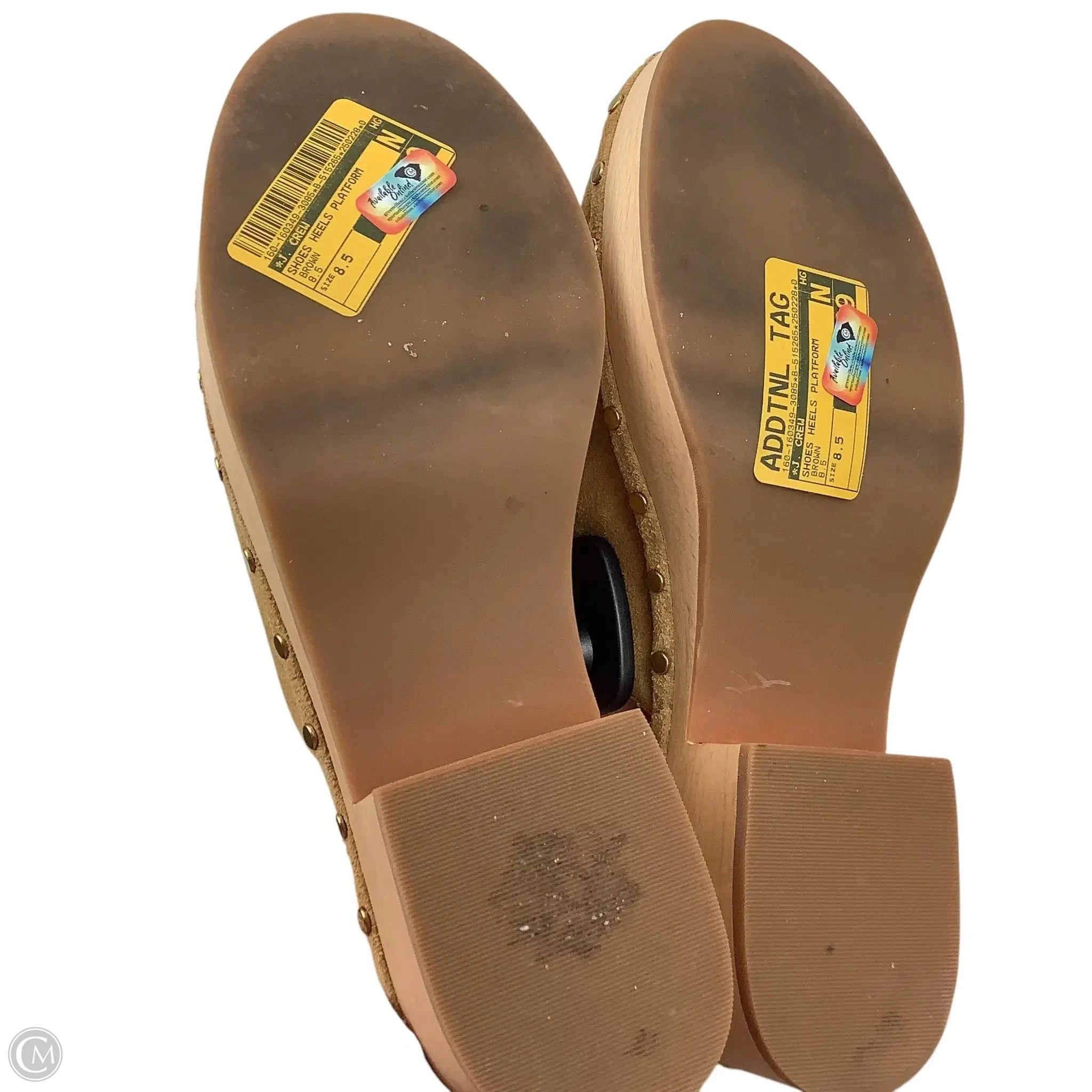 Shoes Heels Platform By J. Crew In Brown, Size: 8.5