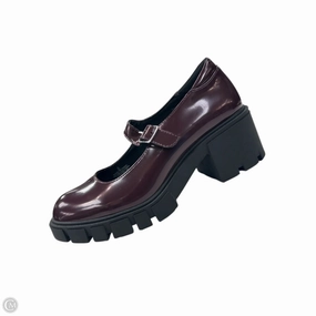 Shoes Heels Platform By Old Navy In Maroon, Size: 8