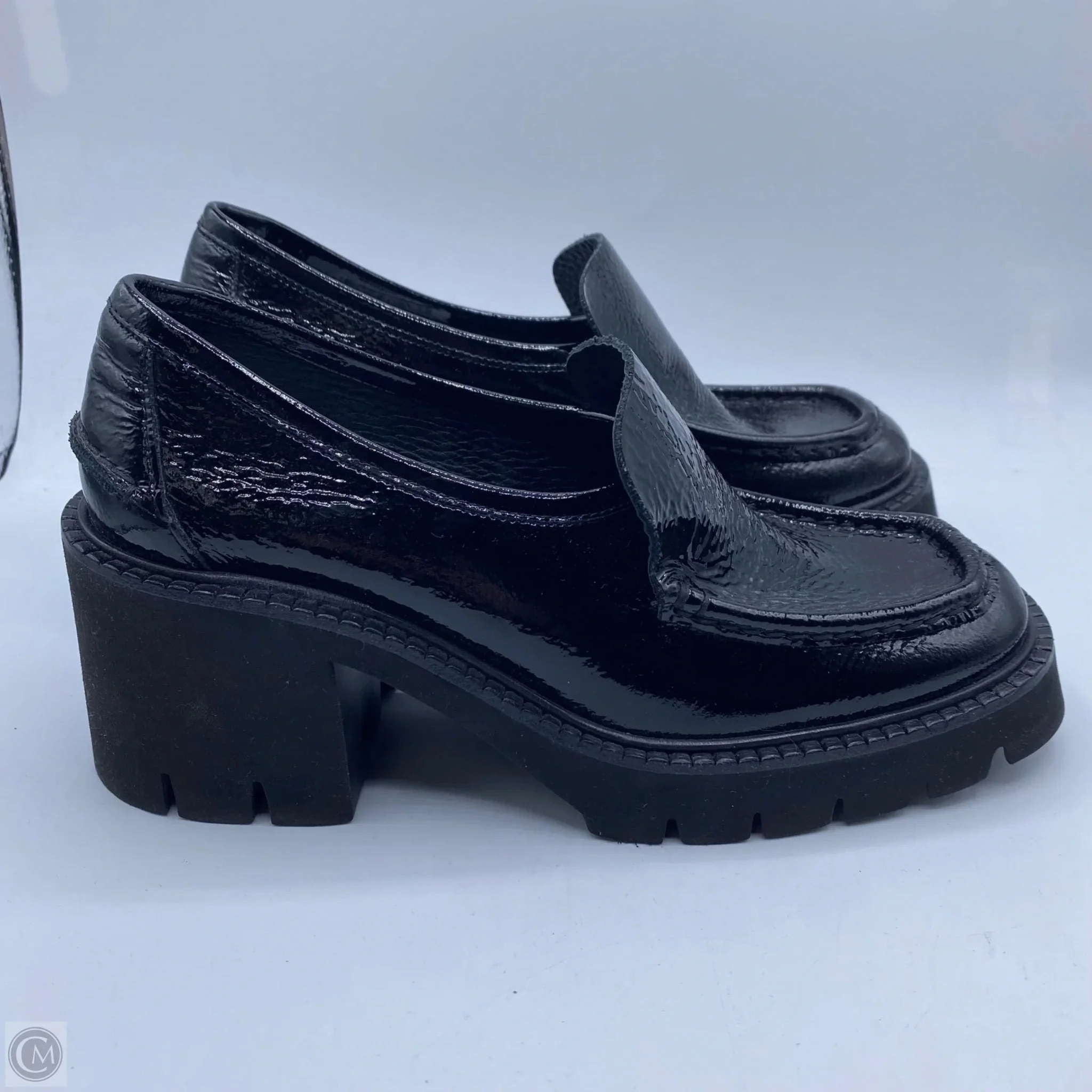 Shoes Heels Platform by Pedro Garcia In Black, Size: 8.5