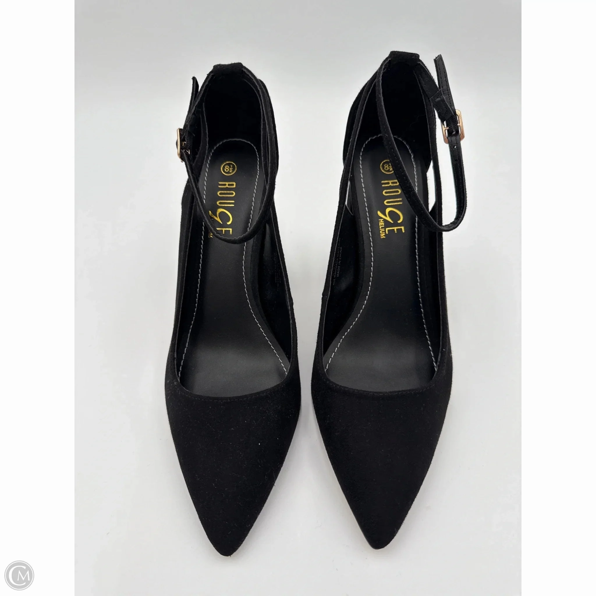 Shoes Heels Platform By Rouge In Black, Size: 8.5