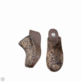Shoes Heels Platform By Yellow Box In Brown, Size: 8.5