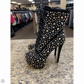 Shoes Heels Stiletto By Akira In Black, Size: 11