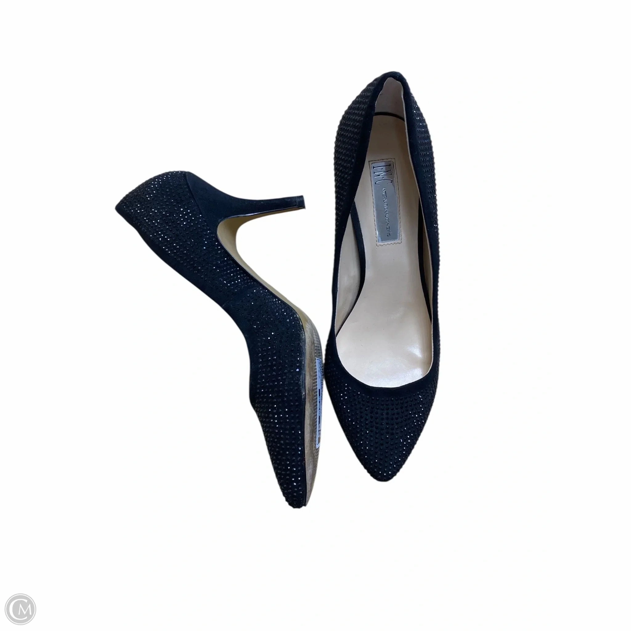 Shoes Heels Stiletto By International Concepts In Black, Size: 8.5