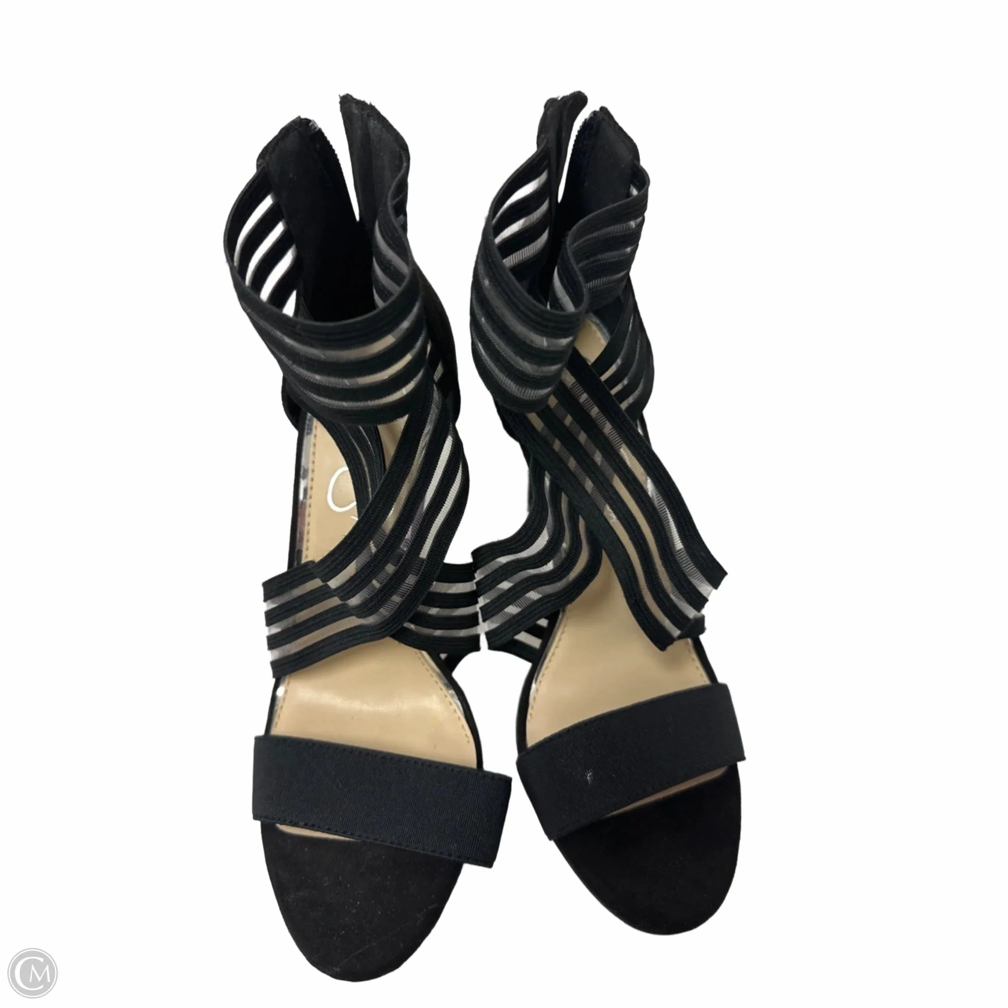 Shoes Heels Stiletto By Jessica Simpson In Black, Size: 7
