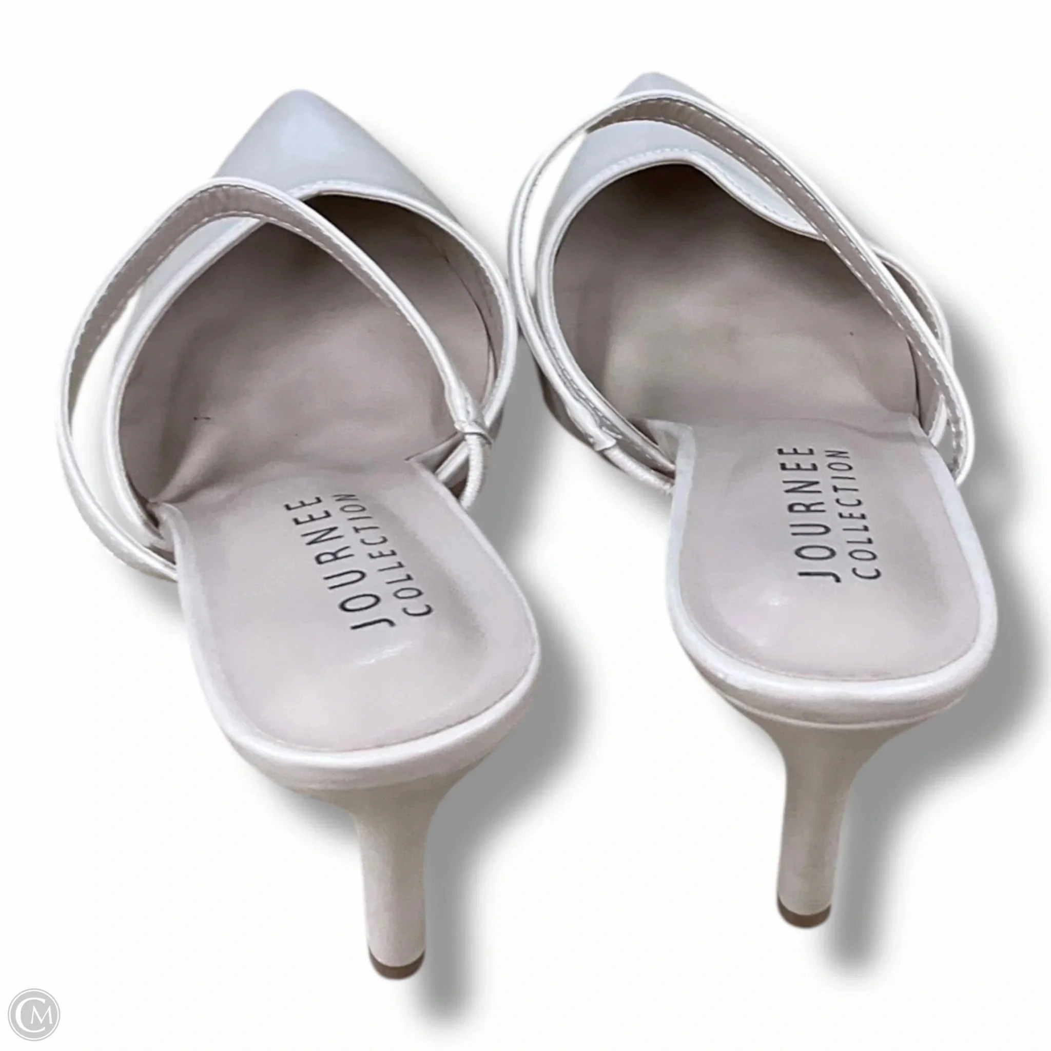 Shoes Heels Stiletto By Journee In Beige, Size: 8.5