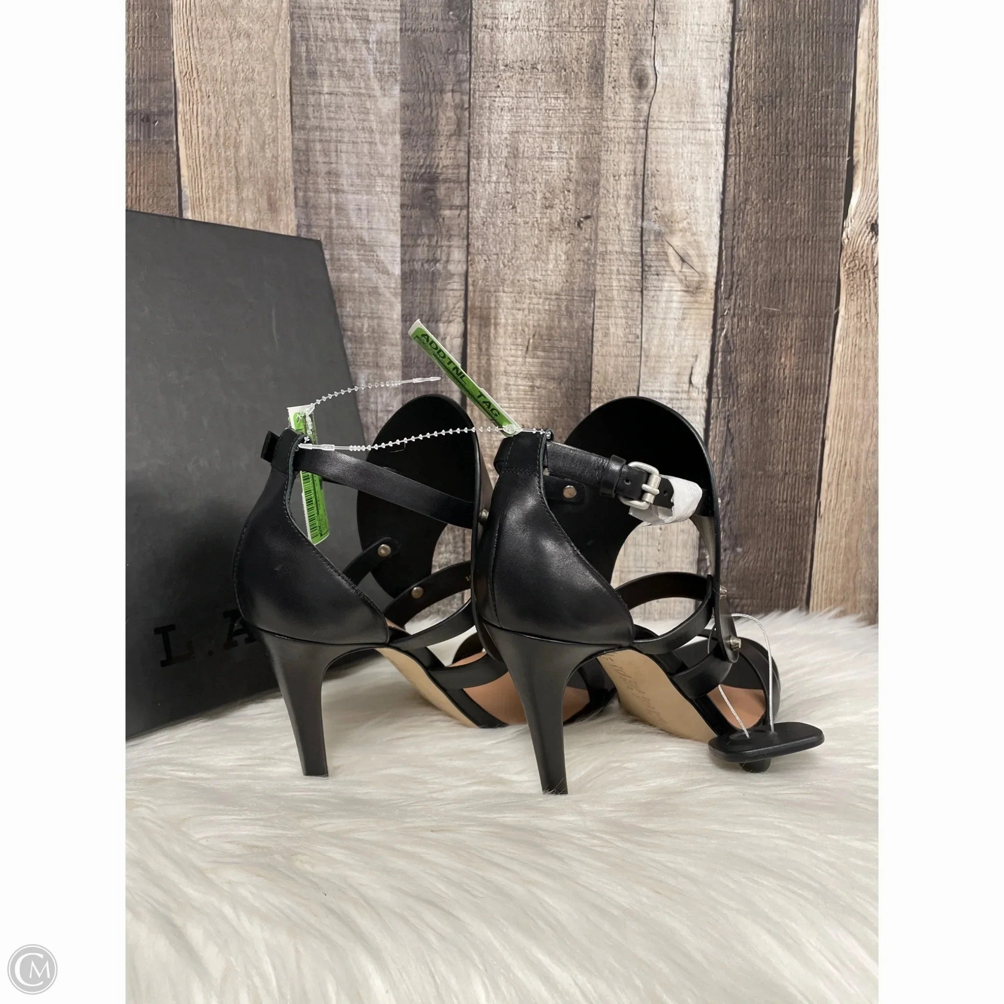 Shoes Heels Stiletto By Lamb In Black, Size: 10