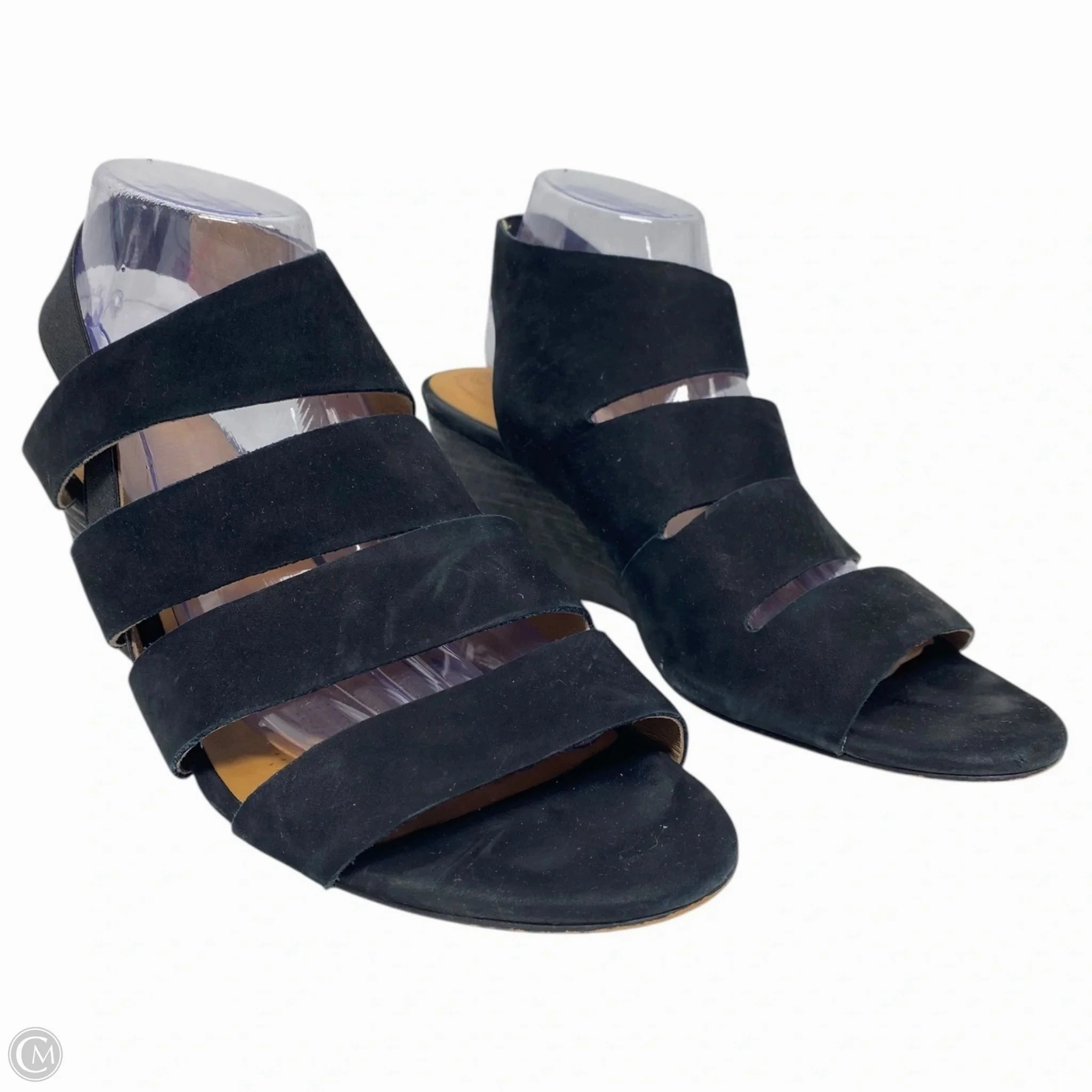 Shoes Heels Wedge By Corso Como In Black, Size: 11