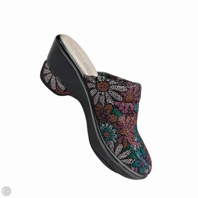 Shoes Heels Wedge By Jambu In Floral Print, Size: 6.5