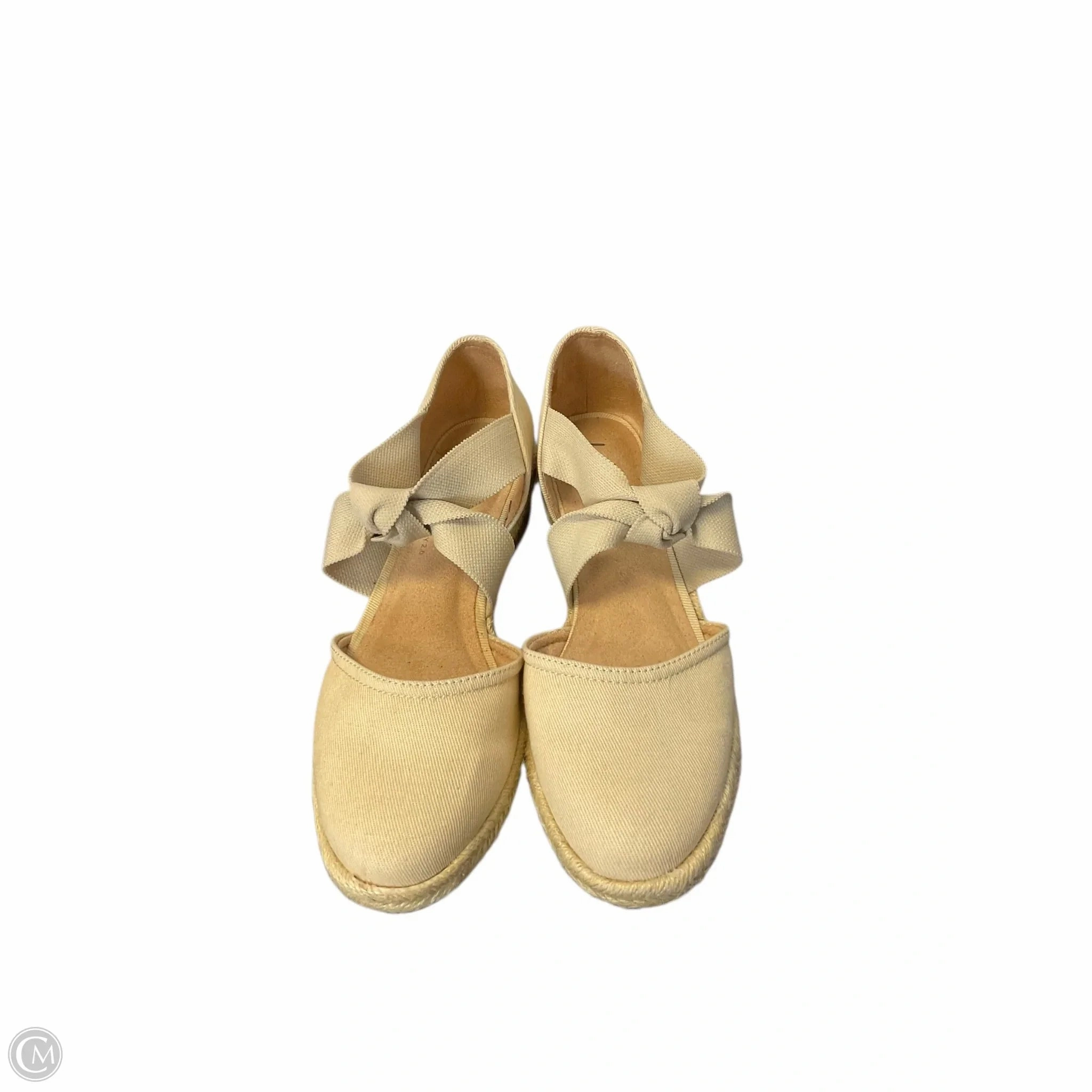 Shoes Heels Wedge By Life Stride In Tan, Size: 8