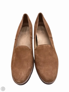 Shoes Heels Wedge By Vionic In Tan, Size: 12